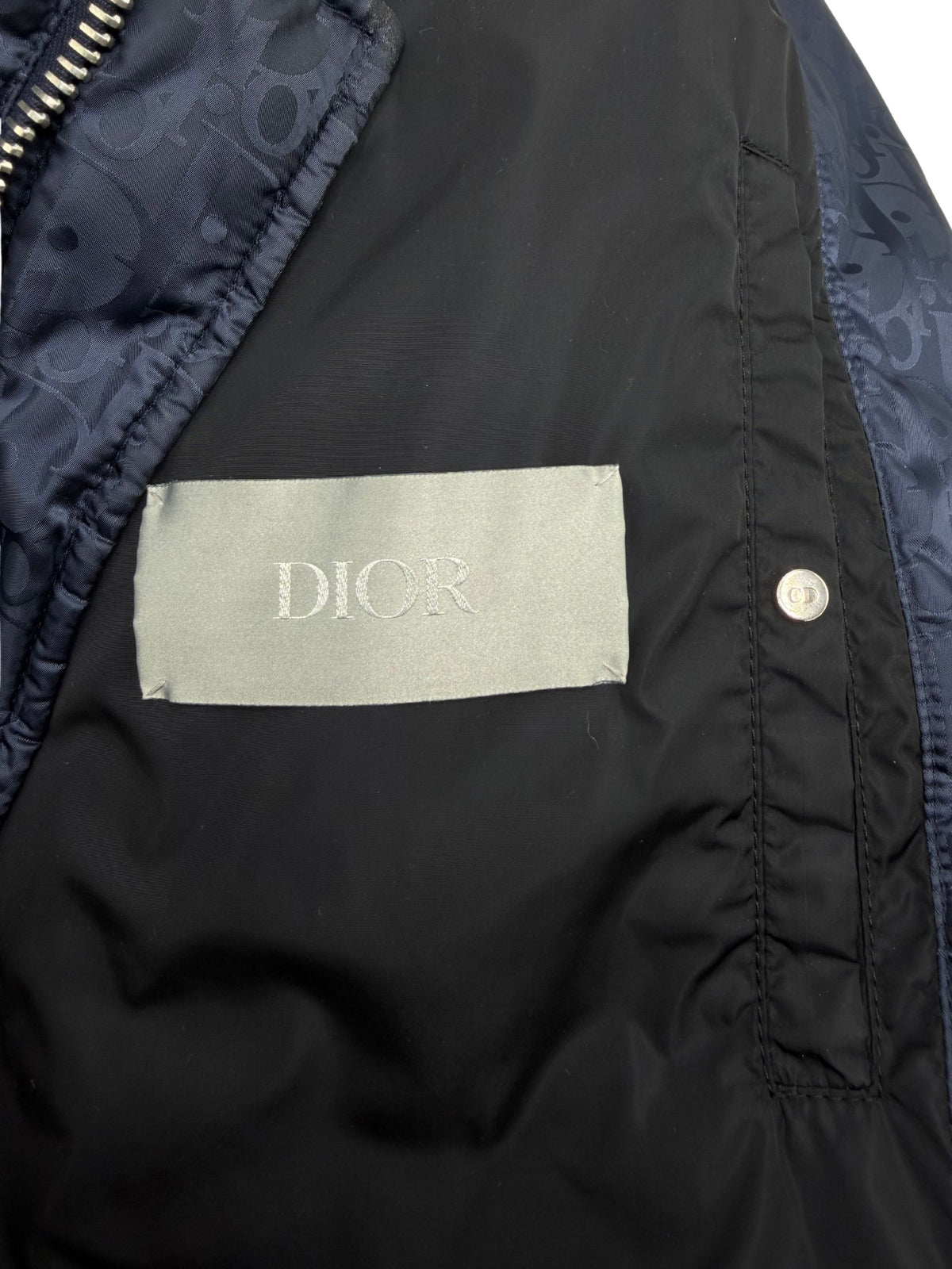 Dior Oblique Jacquard Down Jacket