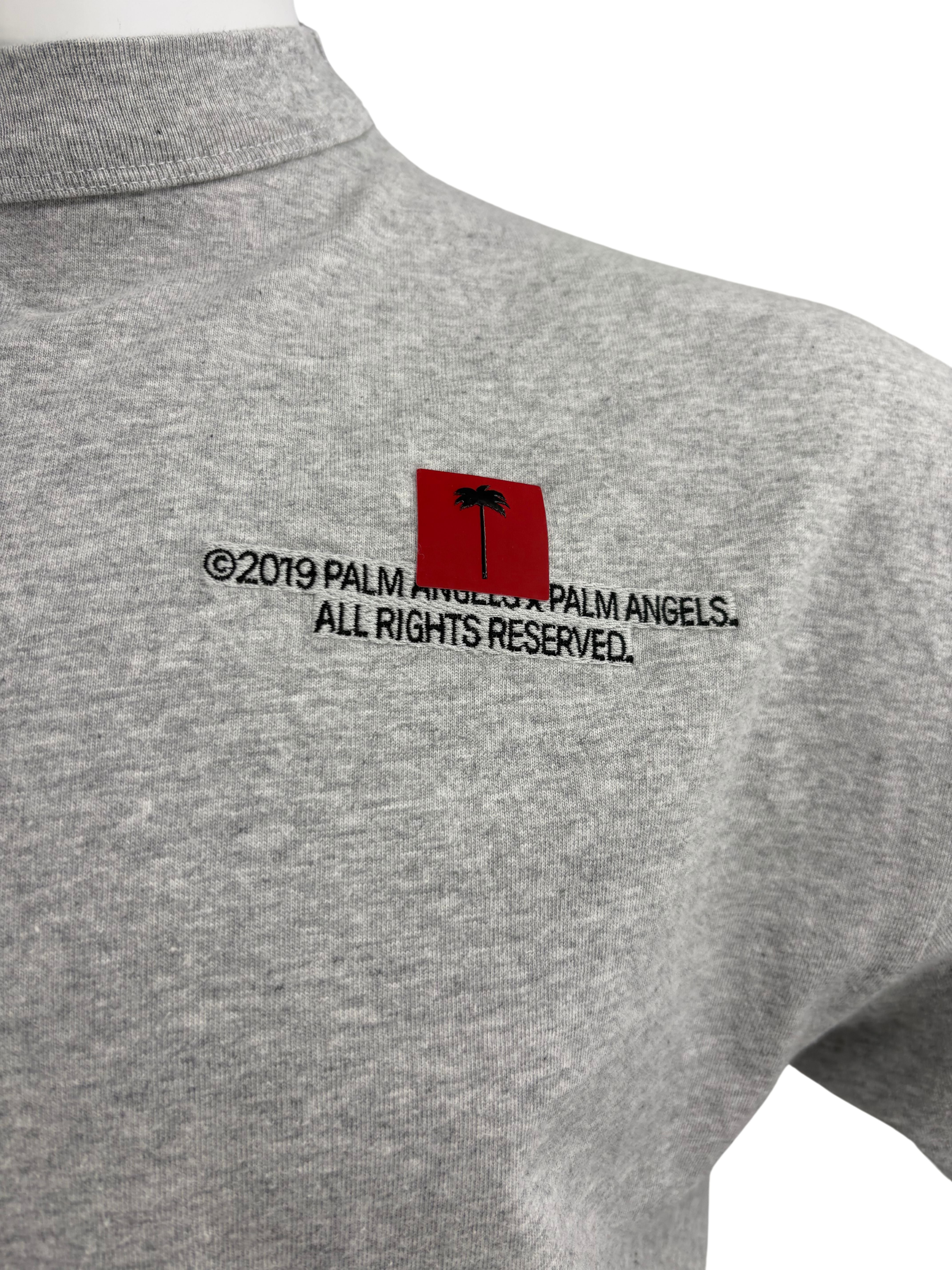 Palm Angels "Palm x Palm" T-Shirt - Grey Palm Angels
