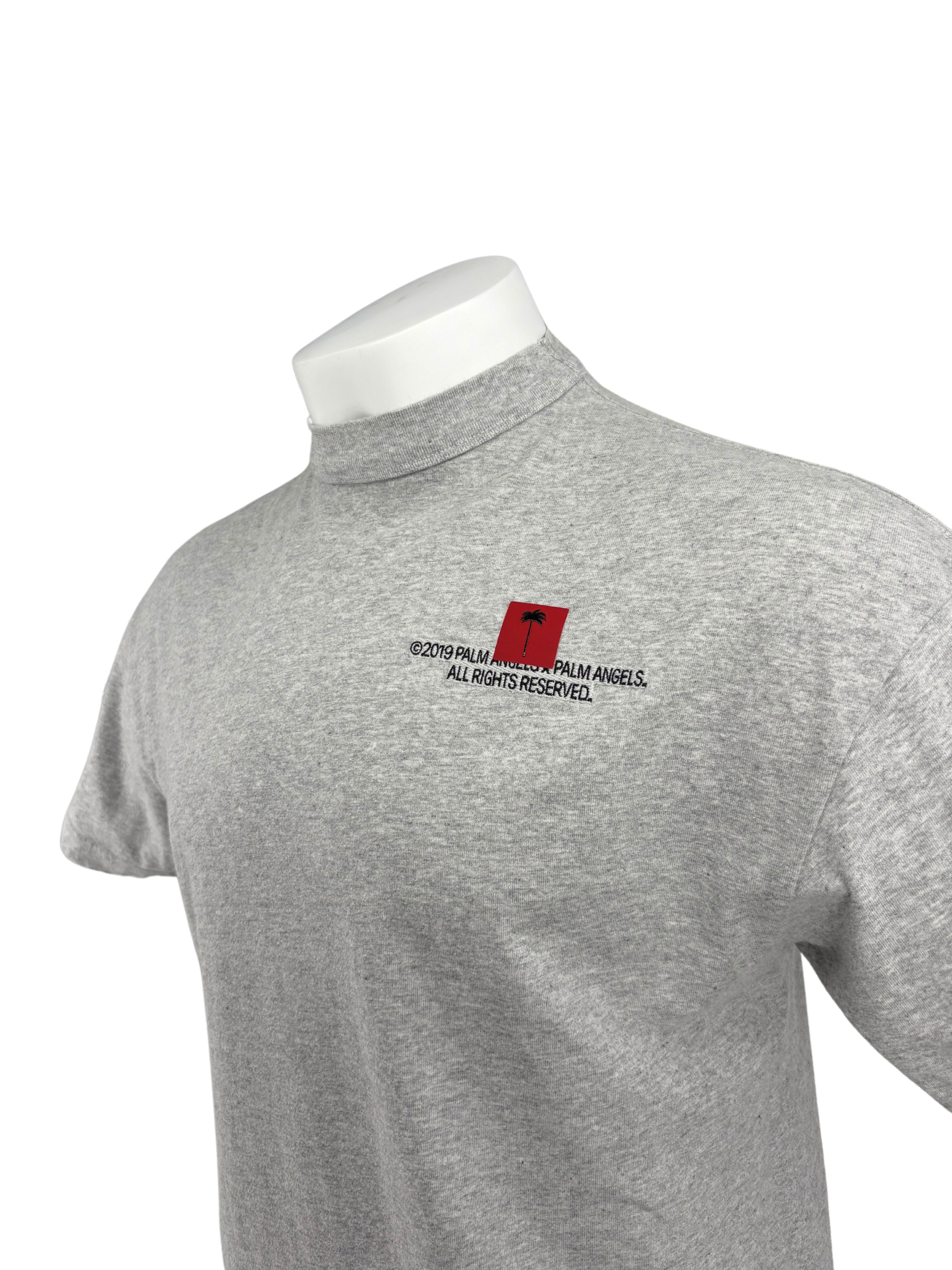 Palm Angels "Palm x Palm" T-Shirt - Grey Palm Angels