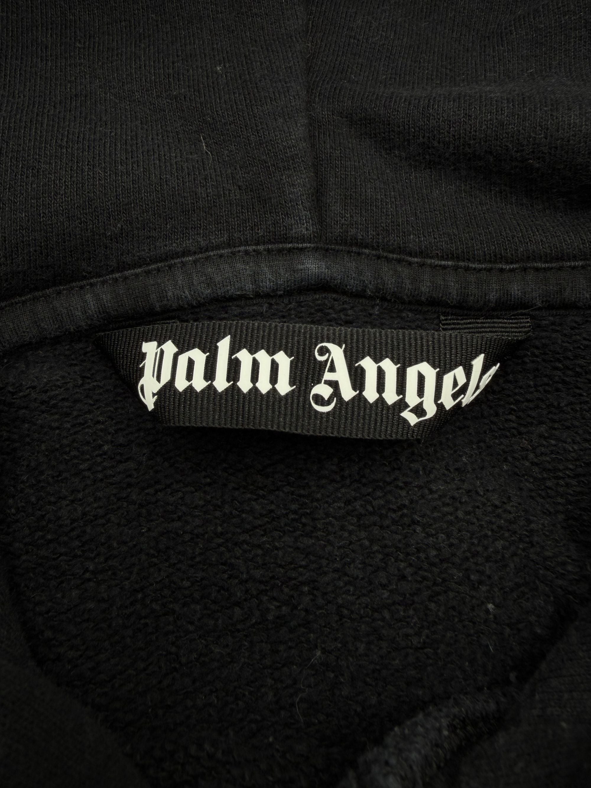 Palm Angels Spray Tokyo Hoodie - Black Palm Angels