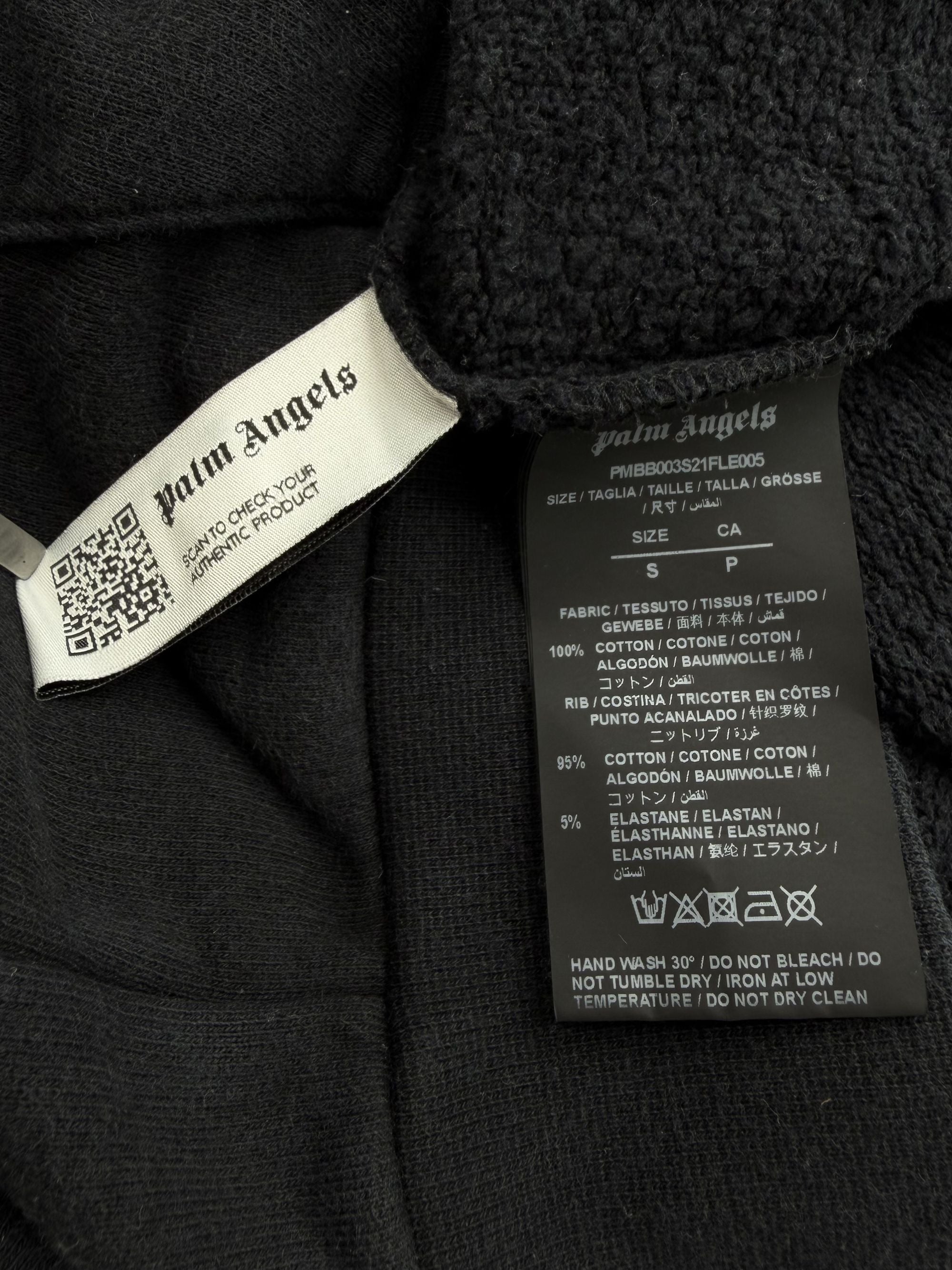 Palm Angels Spray Tokyo Hoodie - Black Palm Angels