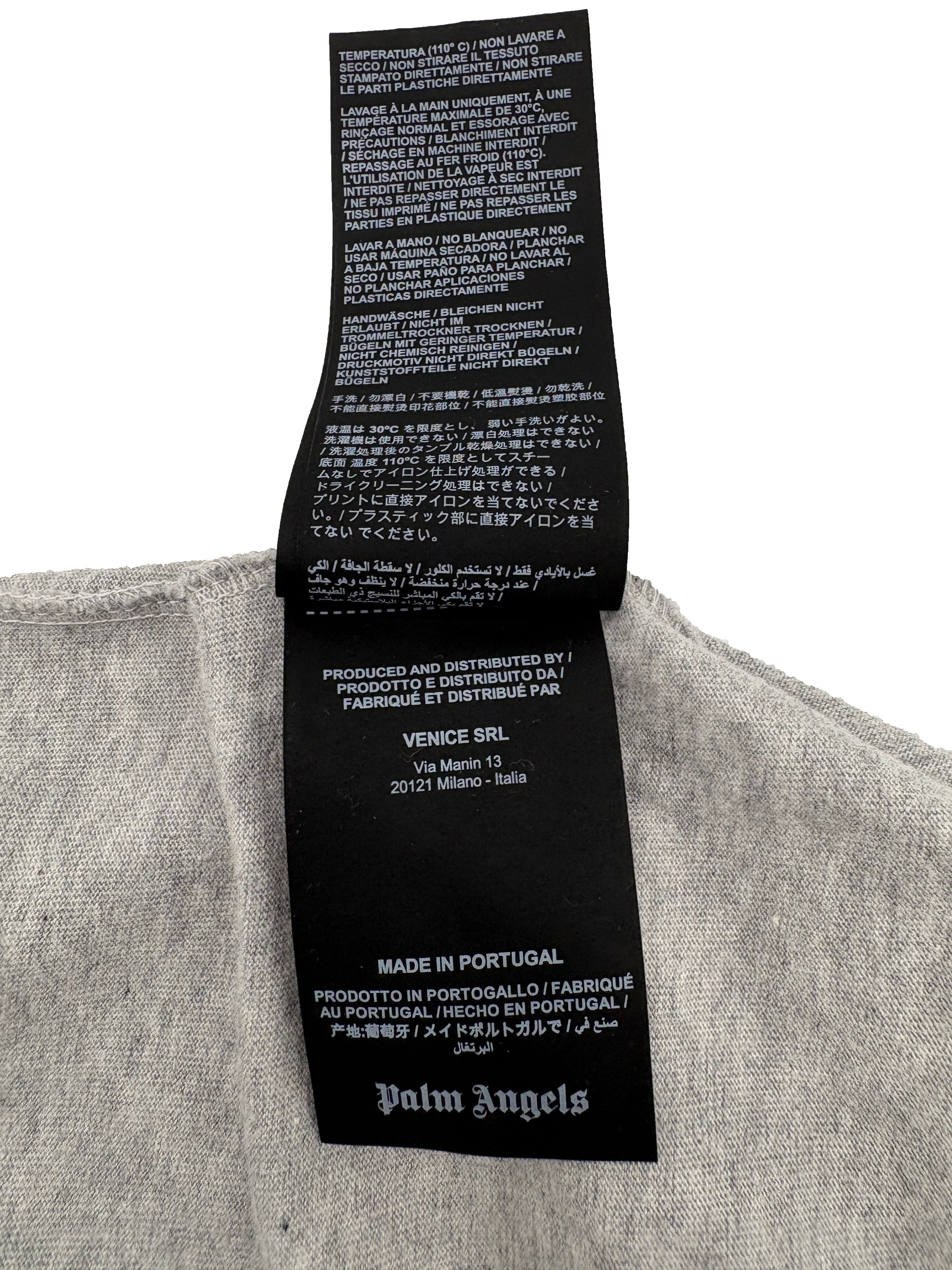 Palm Angels "Palm x Palm" T-Shirt - Grey Palm Angels