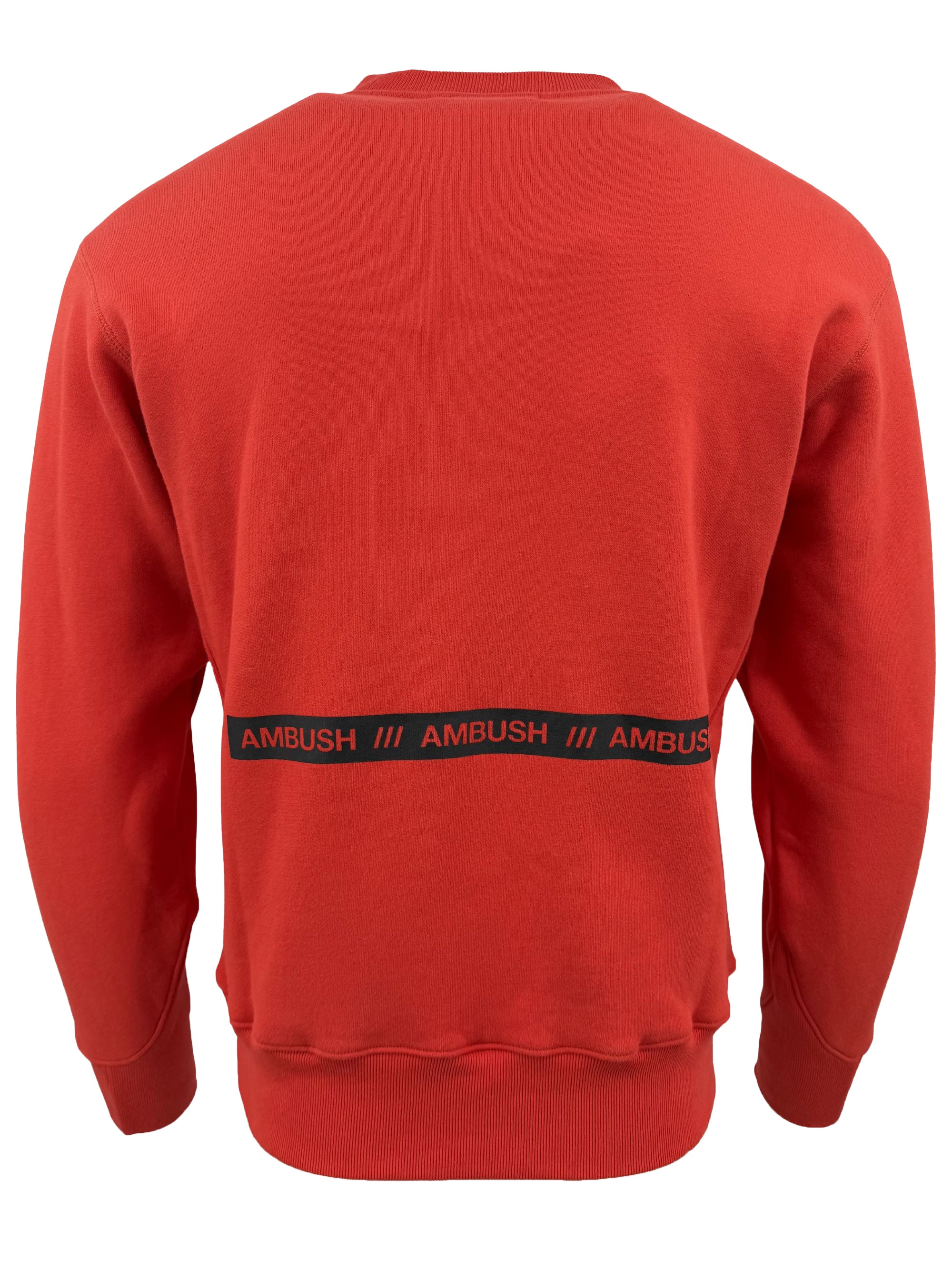 Ambush Logo Sweatshirt - Red (Unused) Ambush