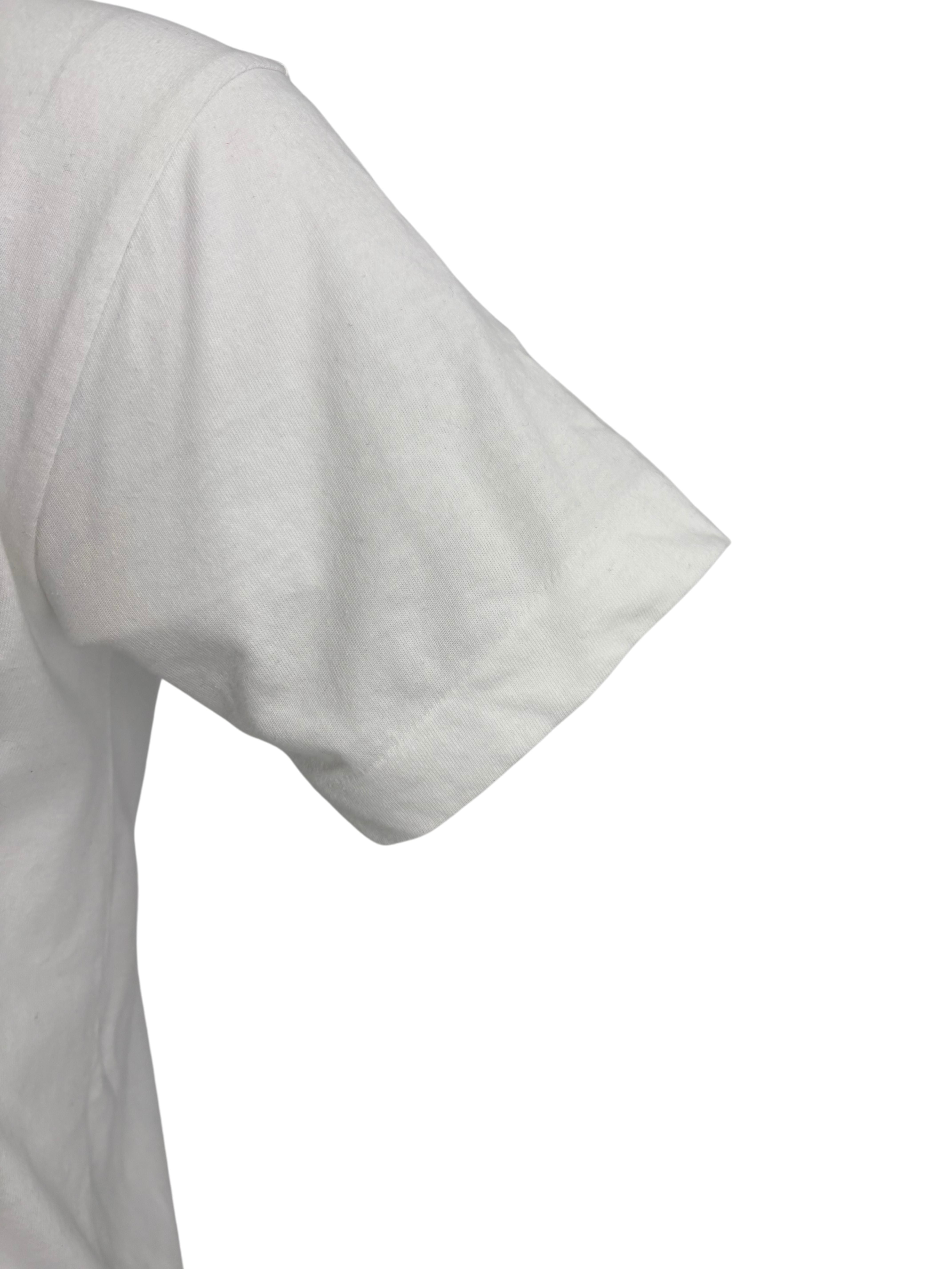 Comme des Garcon Peeping Hearts T-Shirt - White Comme de garson