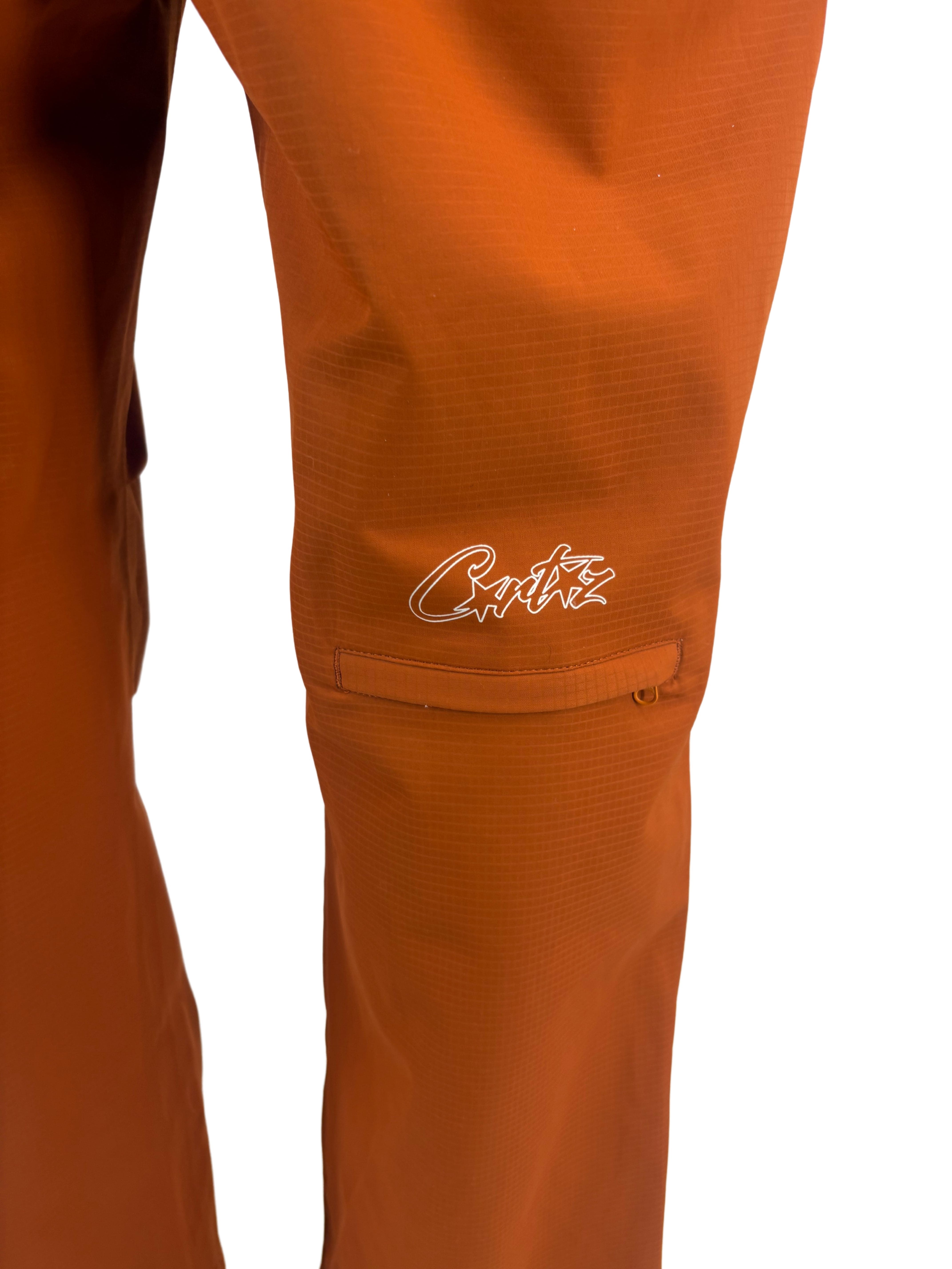 Corteiz Gutta Waterproof Jacket & Bottoms - Orange