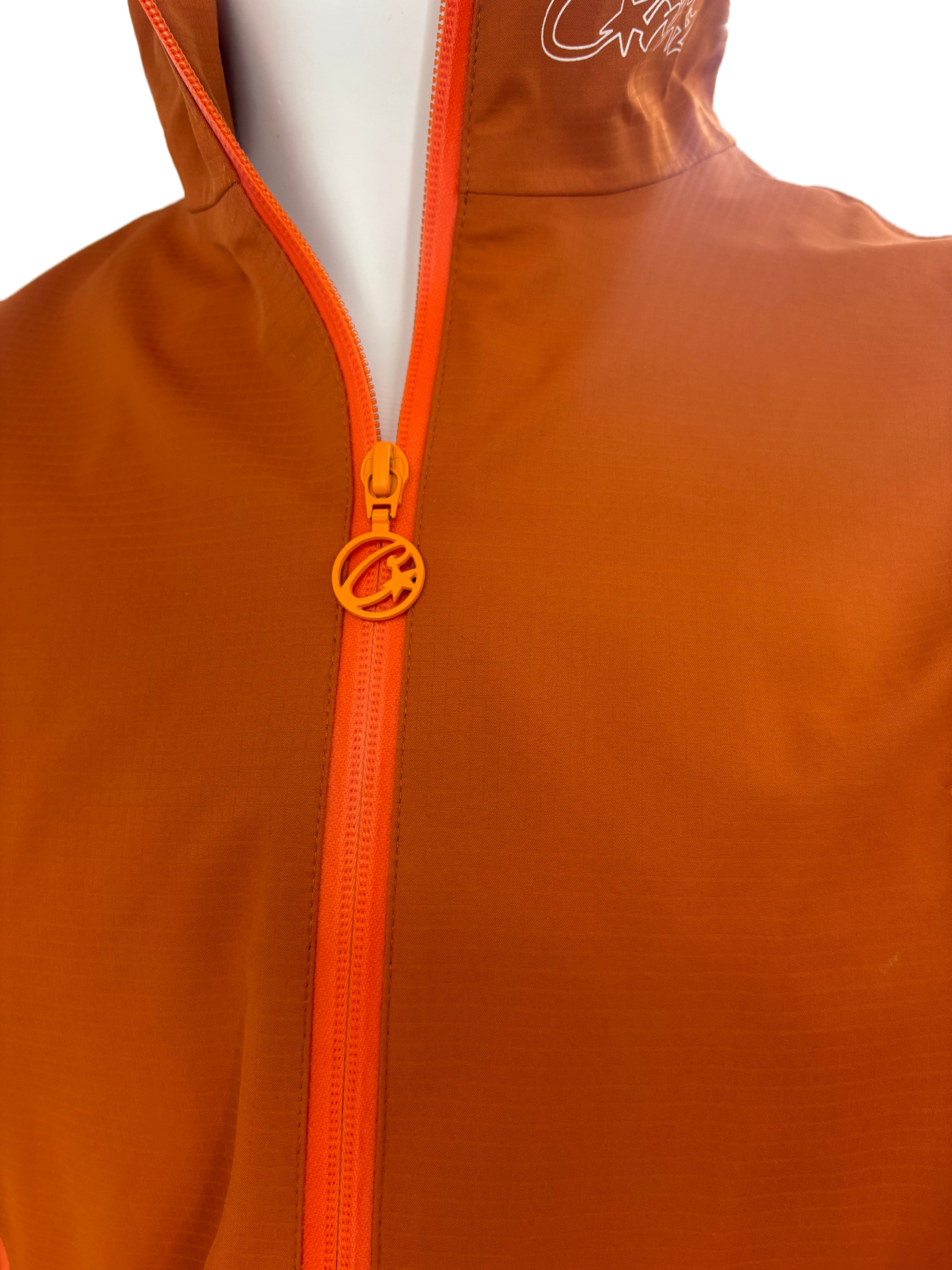 Corteiz Gutta Waterproof Jacket & Bottoms - Orange