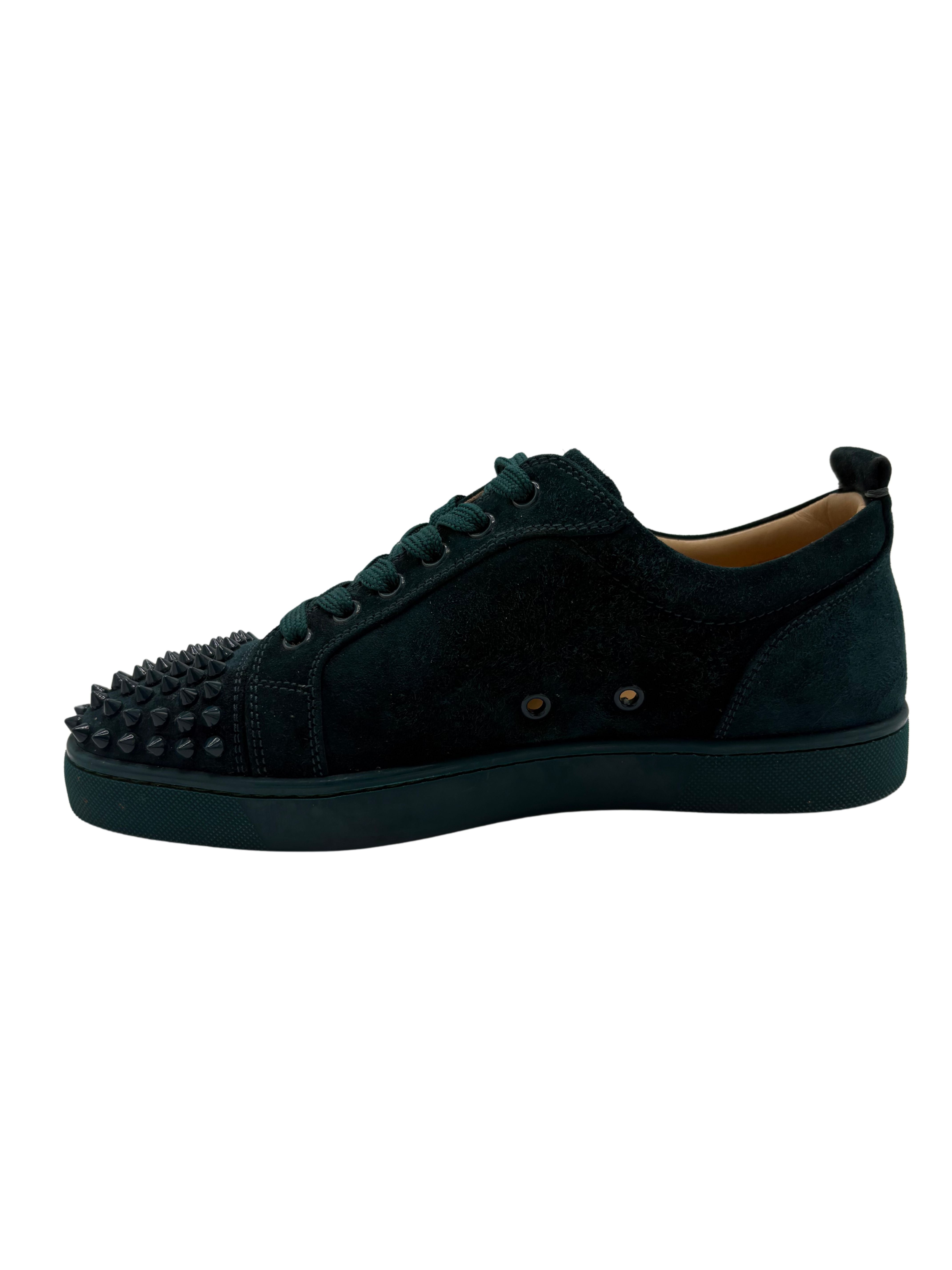 Christian Louboutin Louis Junior Spikes - Green Christian Louboutin