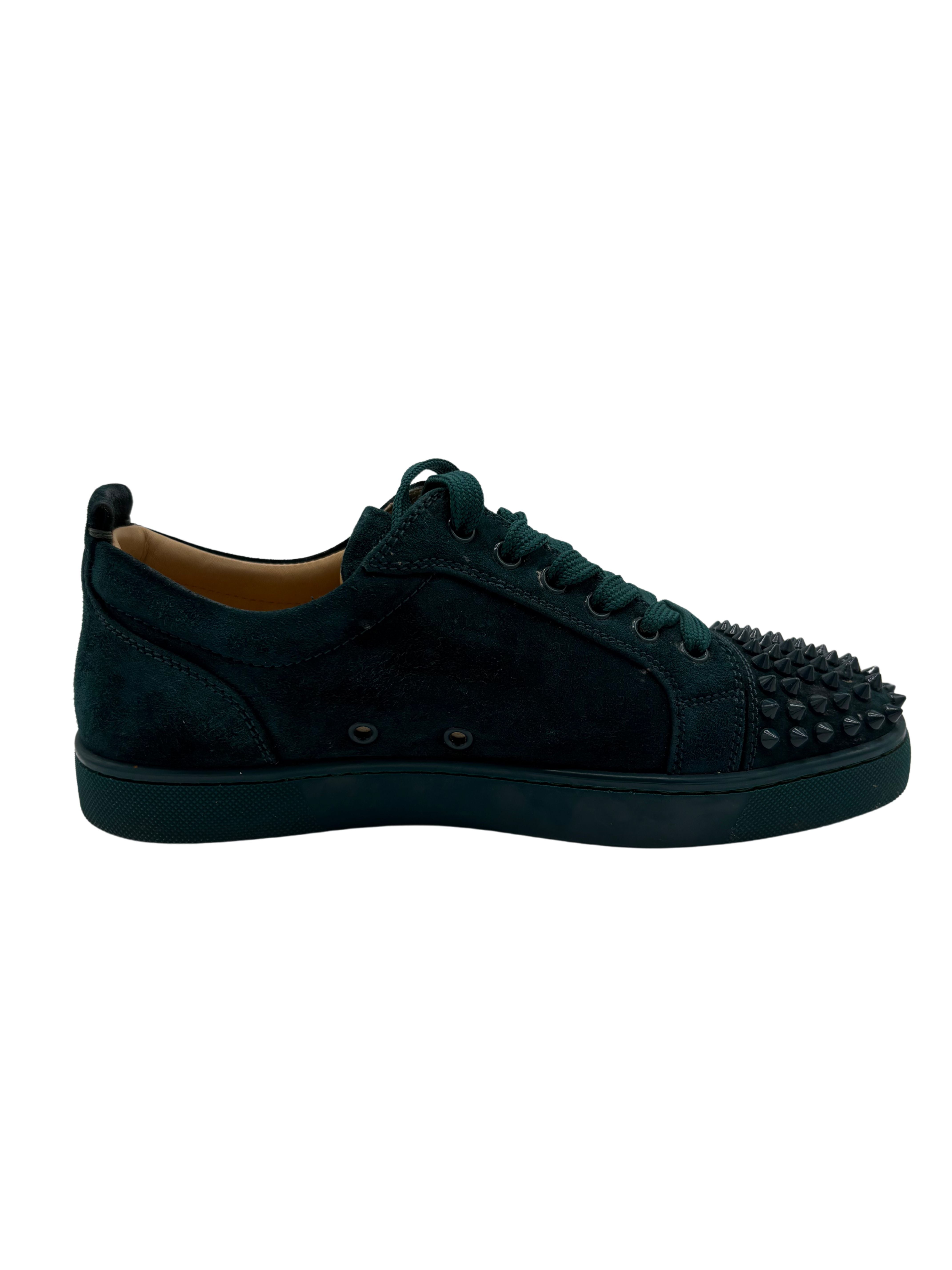 Christian Louboutin Louis Junior Spikes - Green Christian Louboutin
