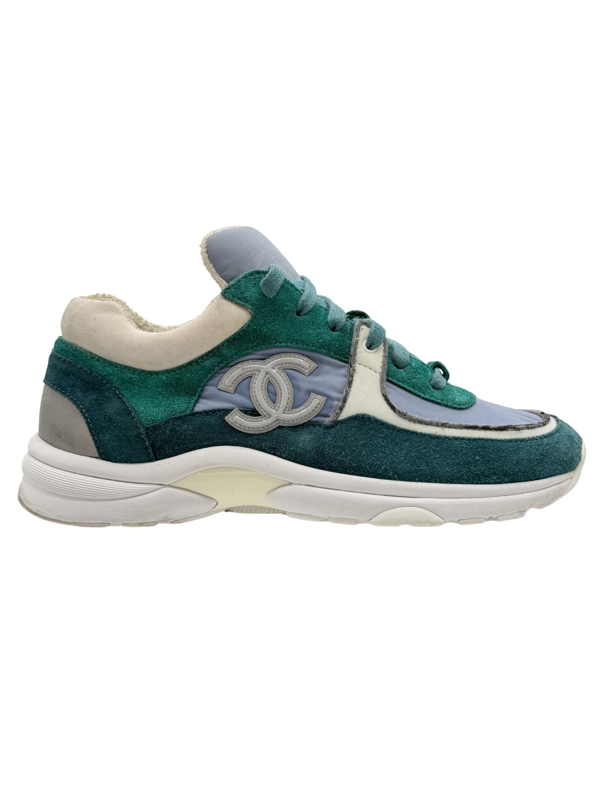 Chanel CC Runner Trainer - Green Chanel