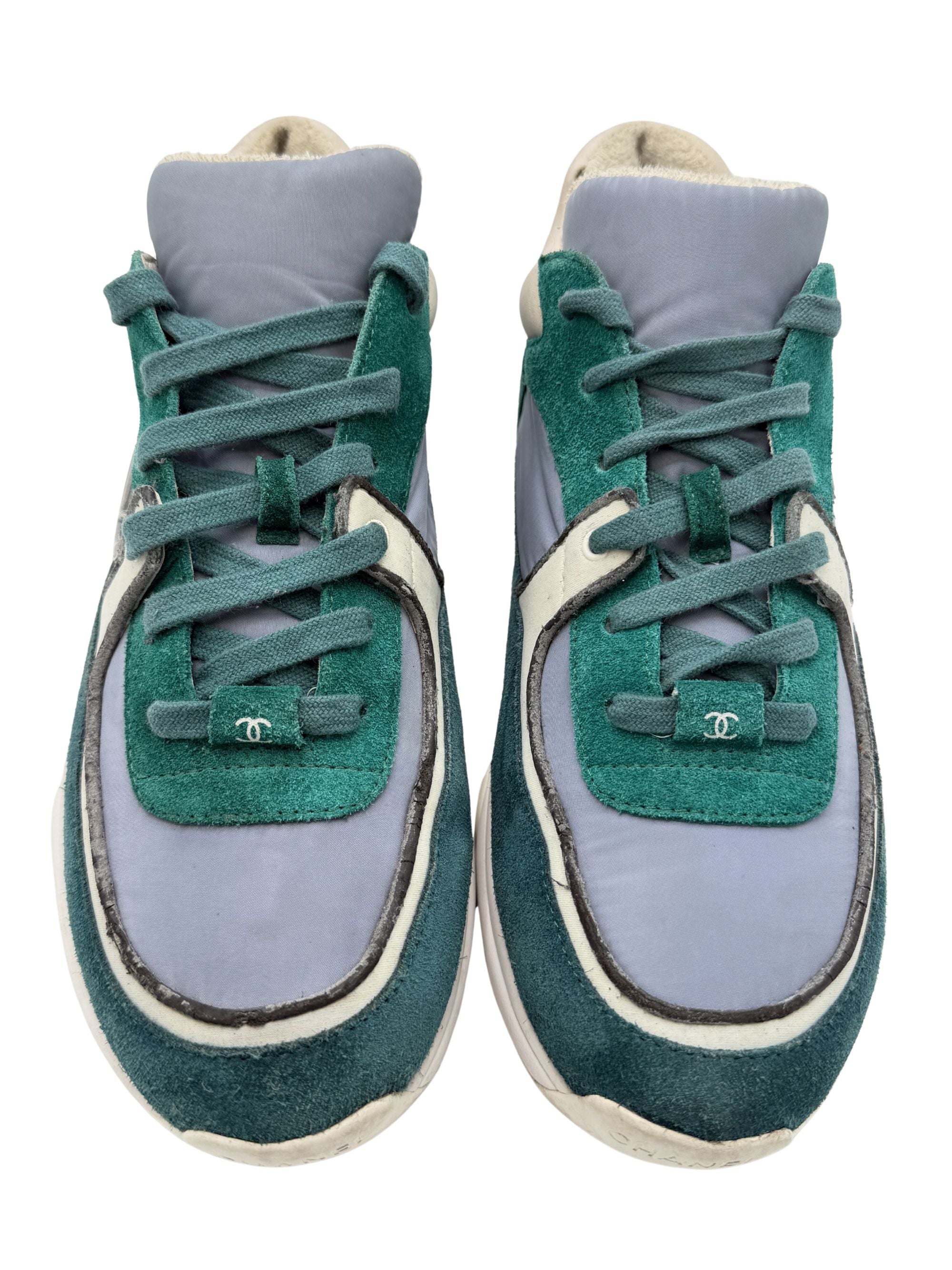 Chanel CC Runner Trainer - Green Chanel