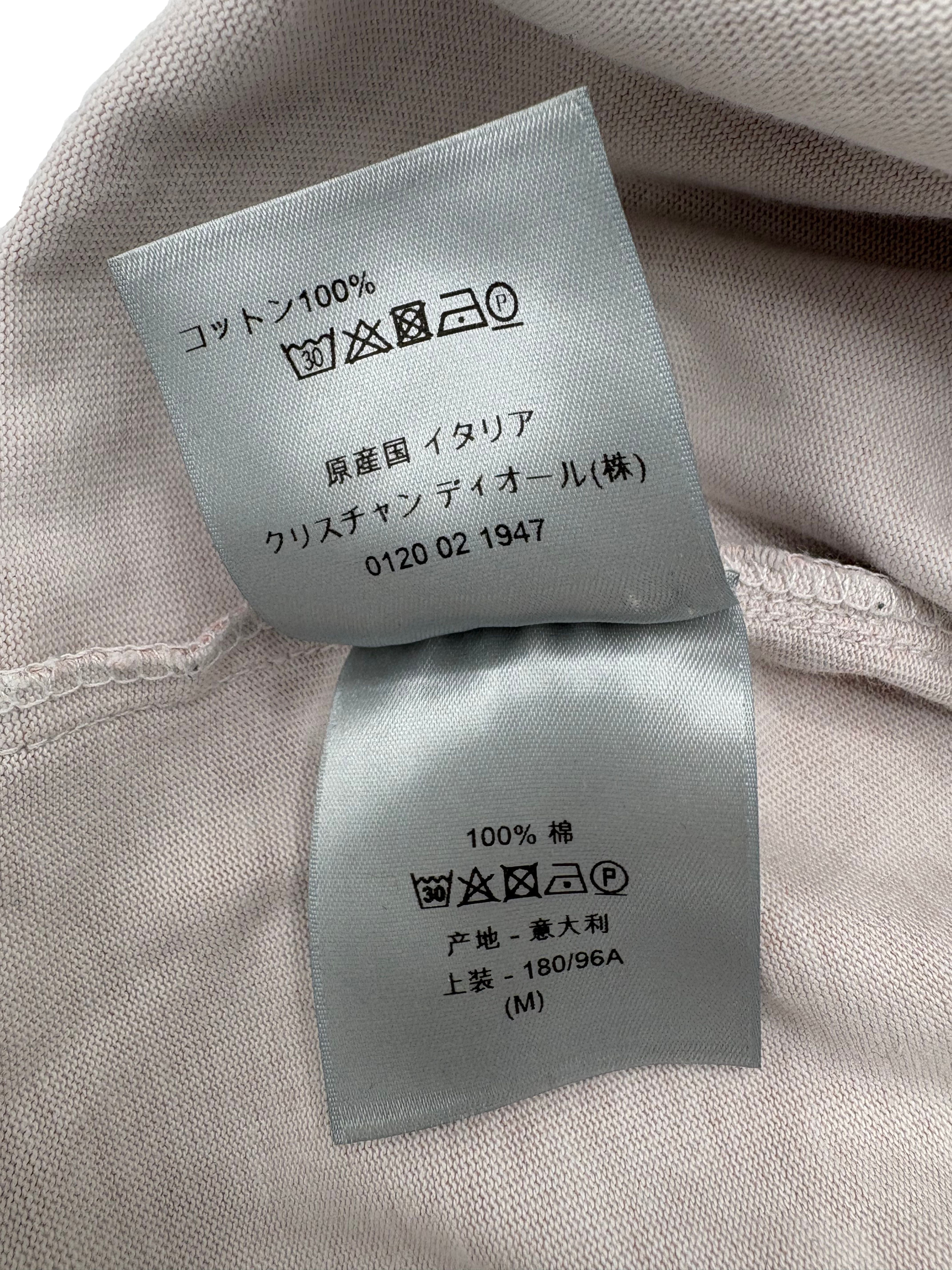 Dior x Stussy T-Shirt - Pink Dior
