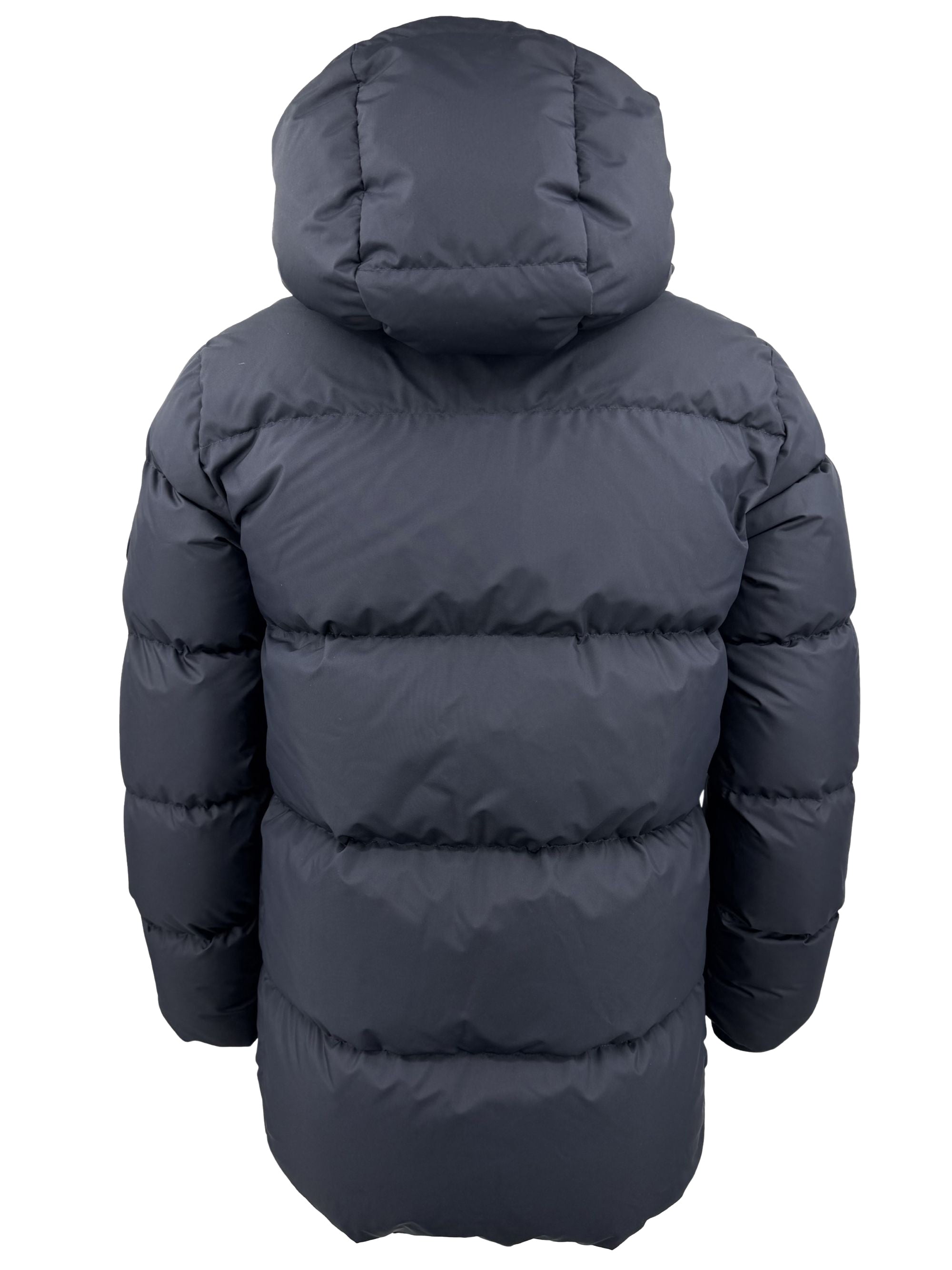 Burberry Hooded Down Jacket - Navy Burberry
