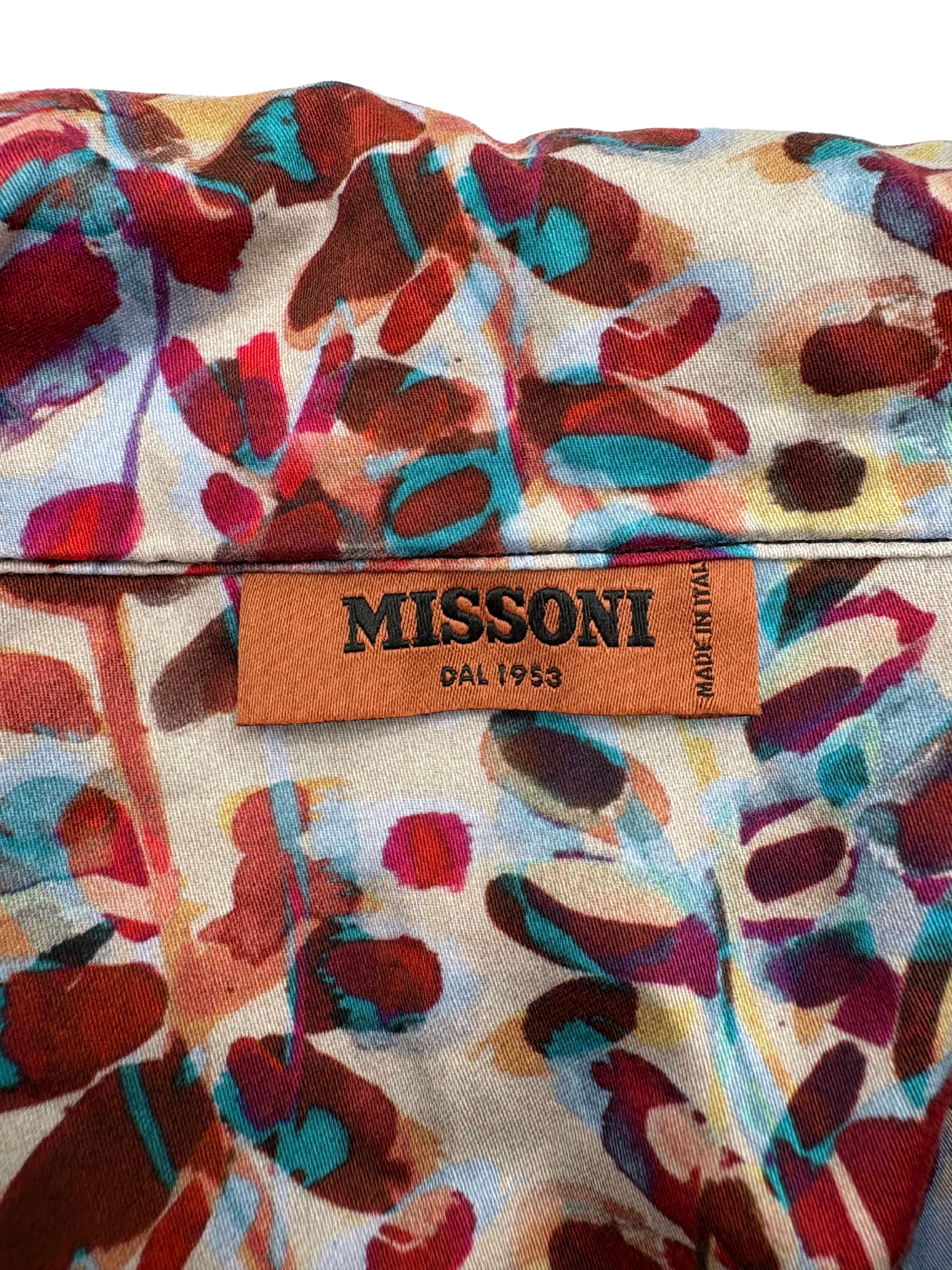 Missoni Floral Print Short Sleeve Shirt - Multicolor Missoni