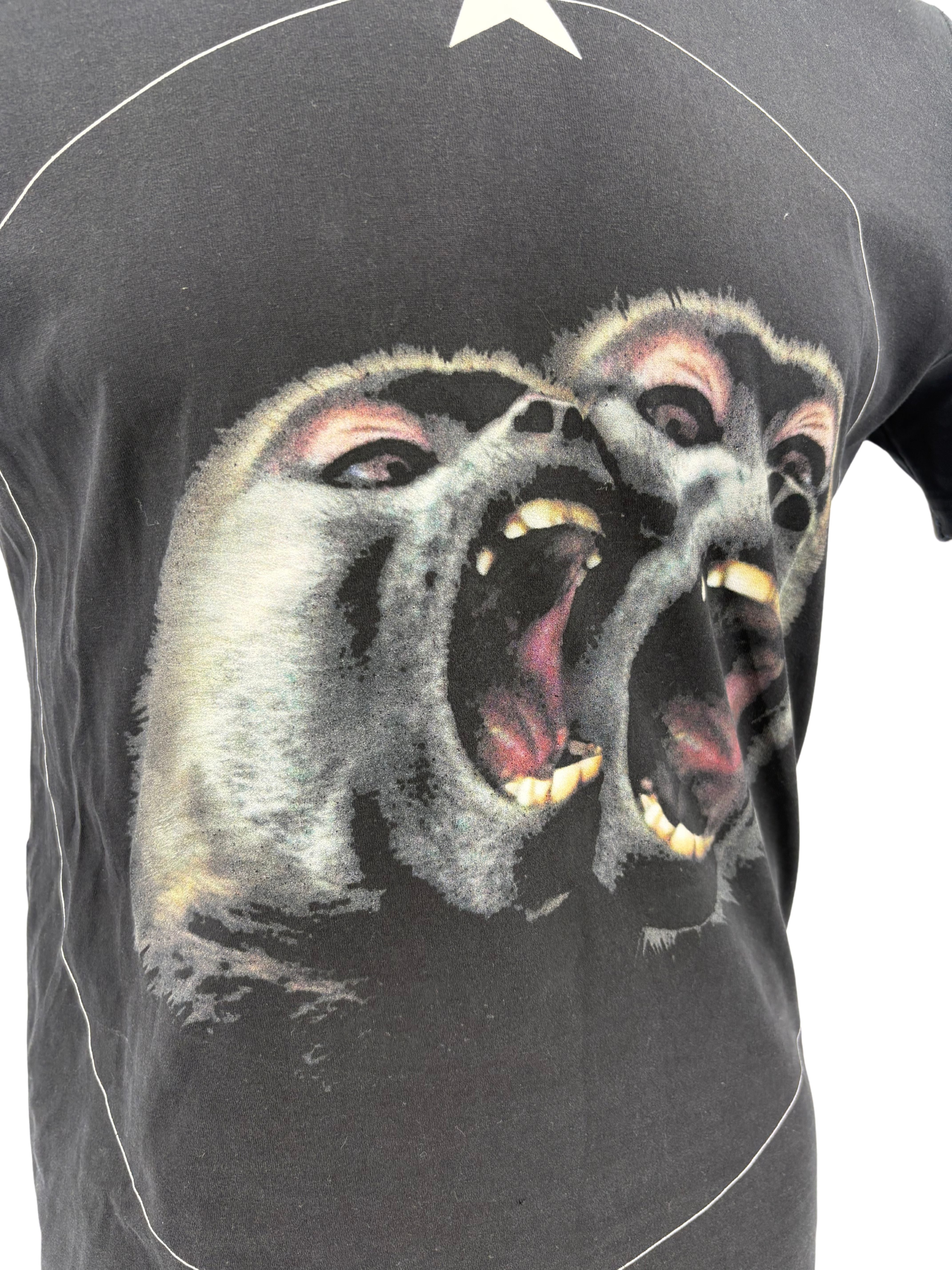 Givenchy Monkey Brothers T-Shirt - Black Givenchy