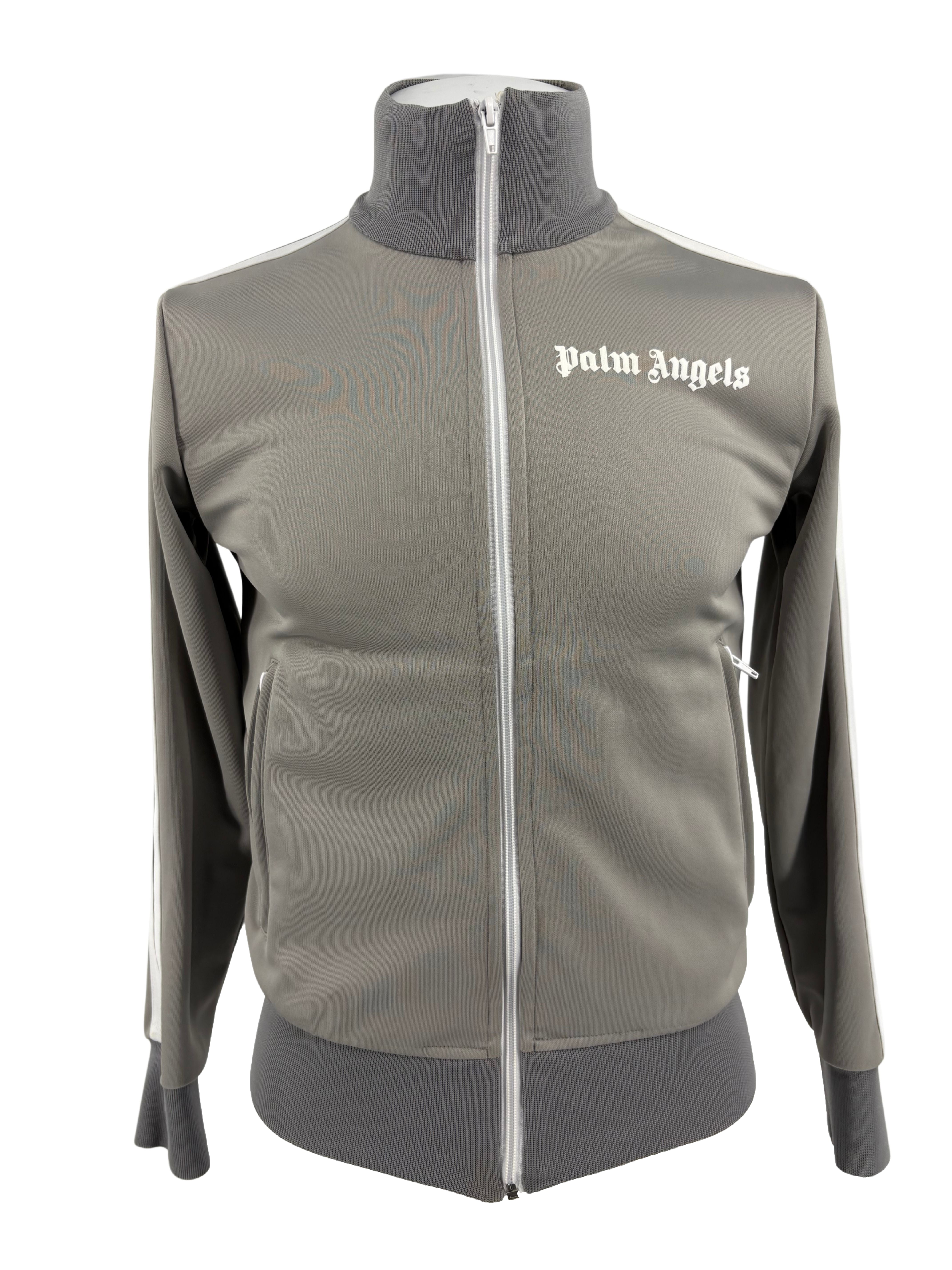 Palm Angels Track Jacket - Grey Palm Angels