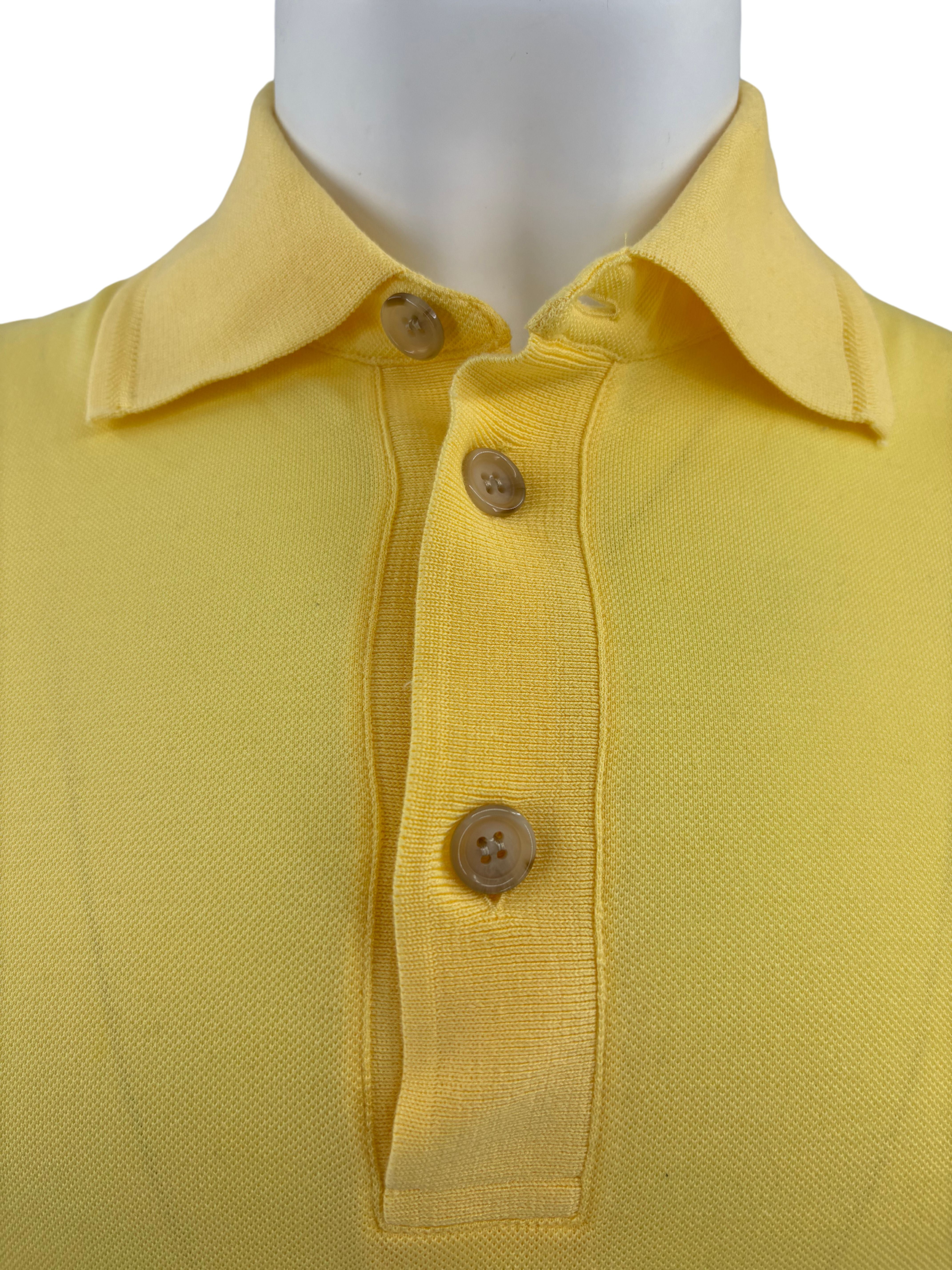 Dolce & Gabbana Plaque Polo - Yellow Dolce & Gabbana