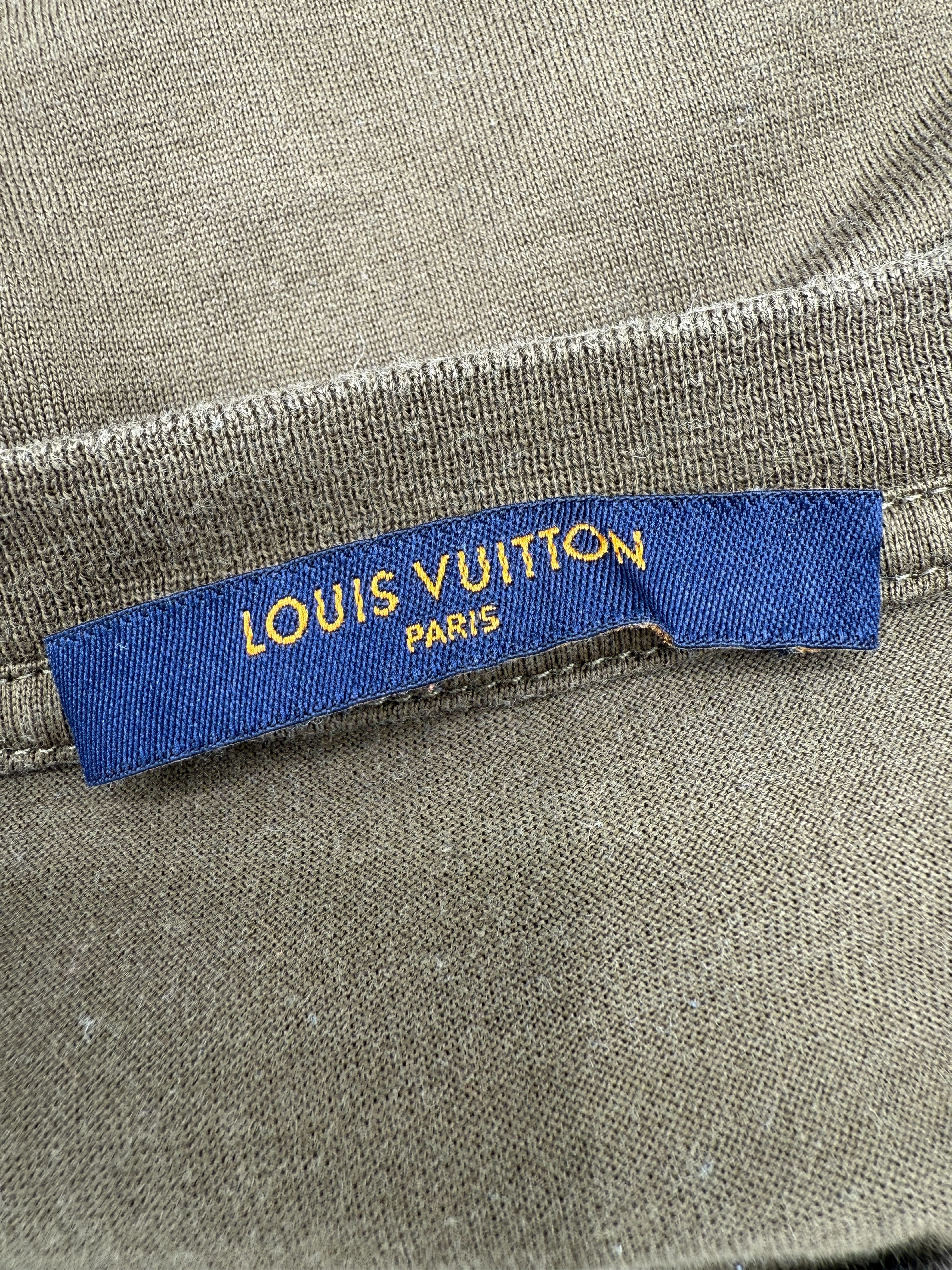 Louis Vuitton Mini Logo T-Shirt - Khaki Louis Vuitton