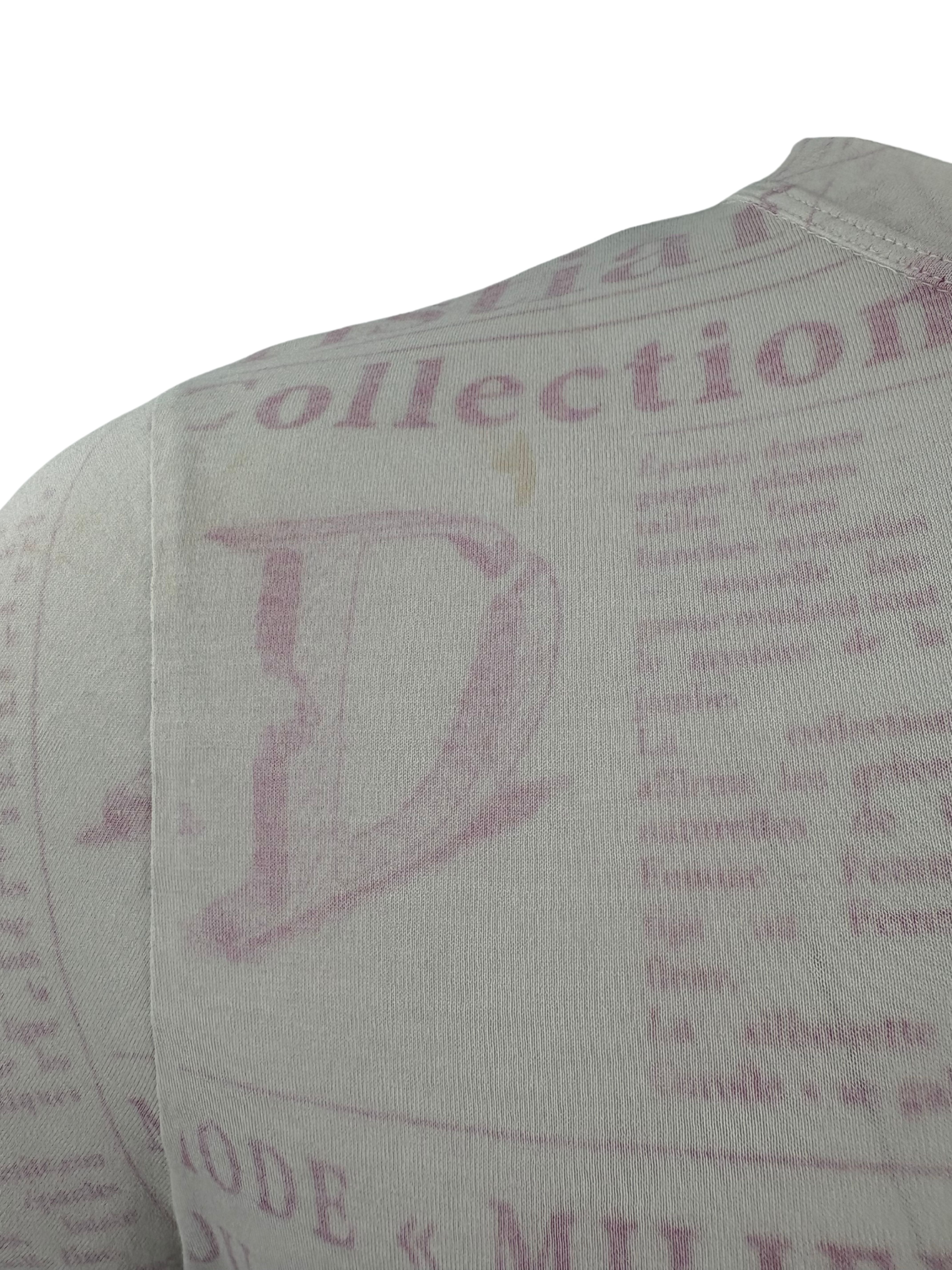Dior x Daniel Arsham Newspaper T-Shirt - White Dior