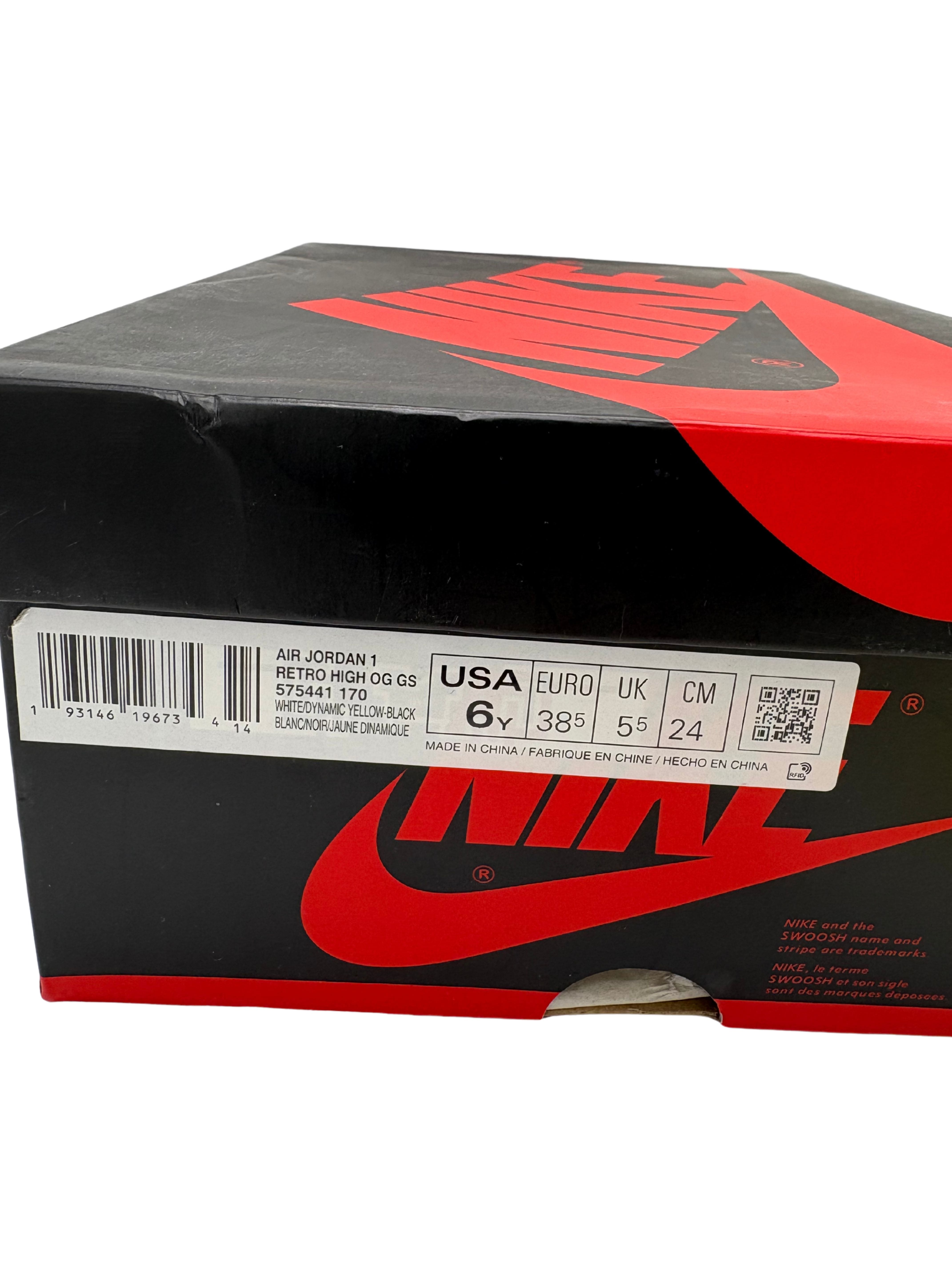 Air Jordan 1 Retro High OG "Volt Gold"