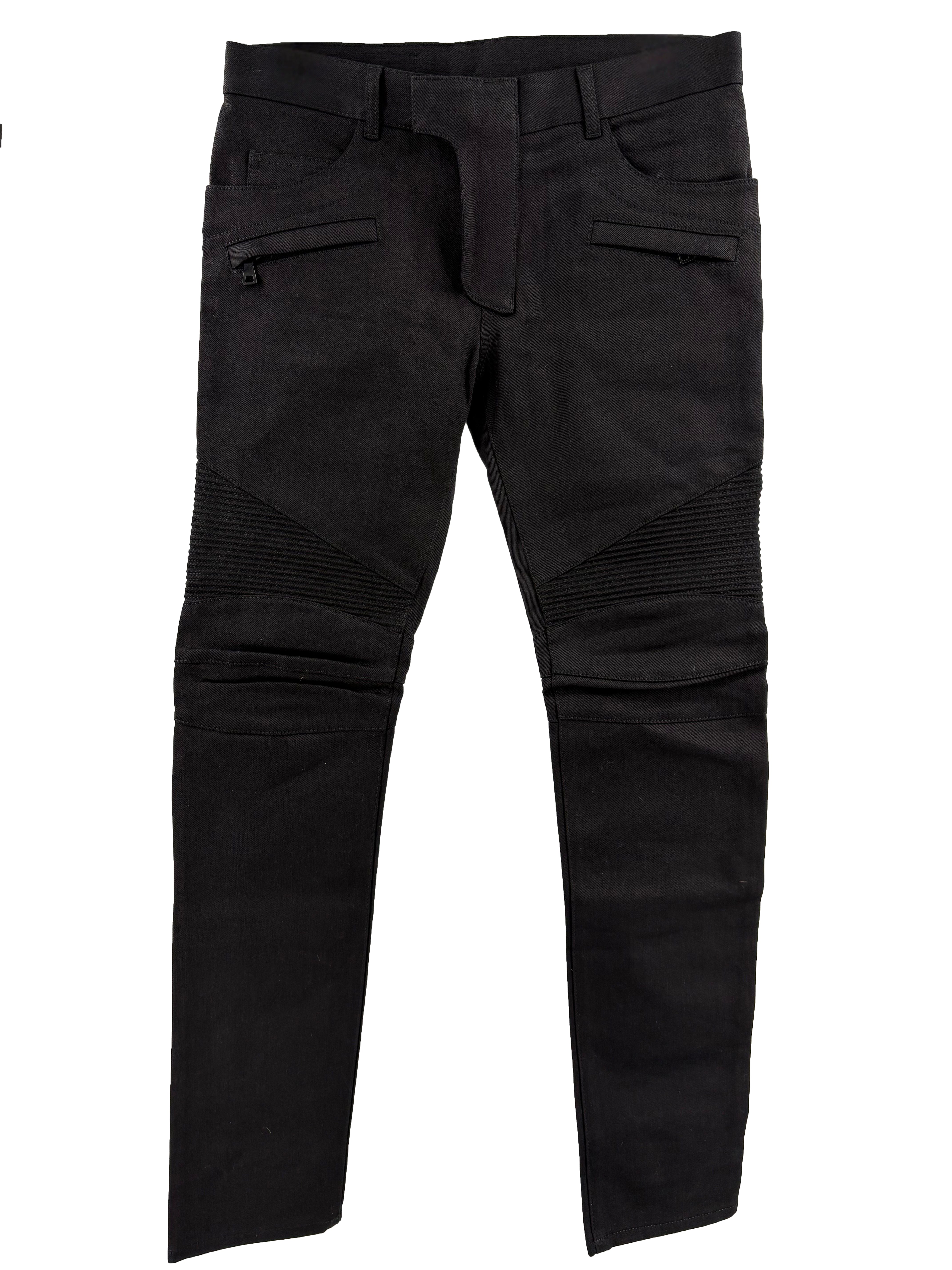 Balmain Bikers Jeans - Black (Unused)