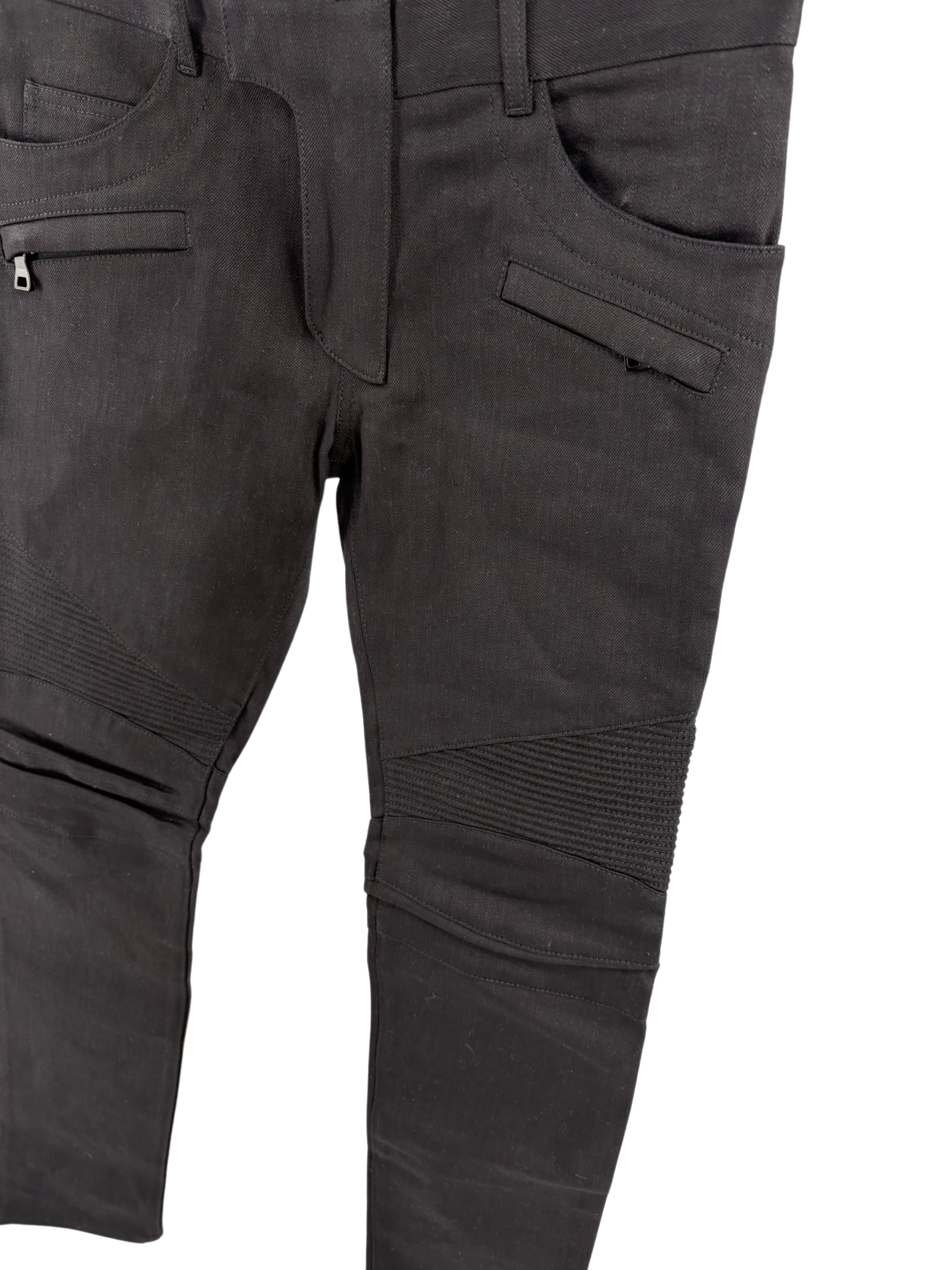 Balmain Bikers Jeans - Black (Unused)