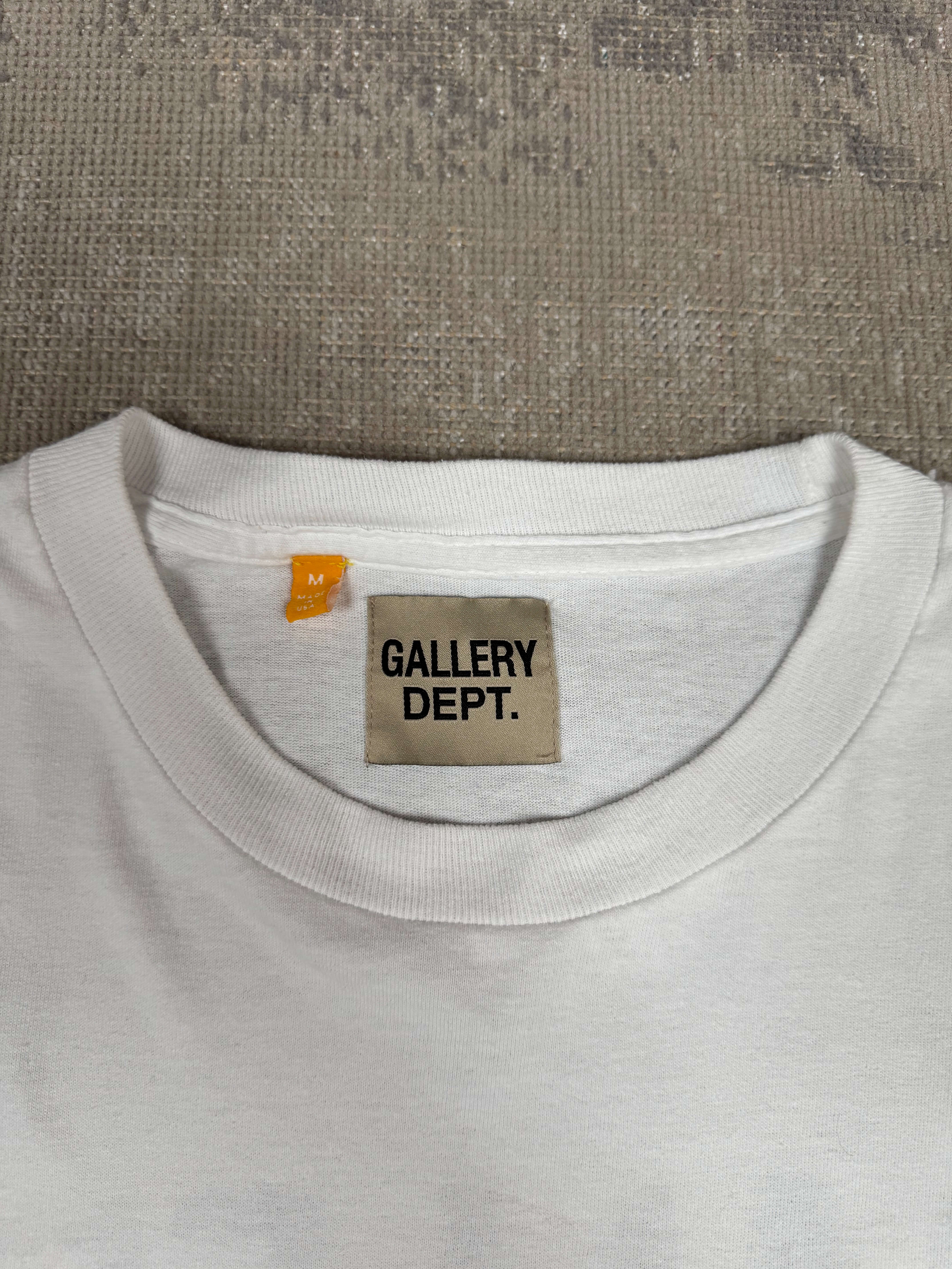 Gallery Dept Souvenir Long Sleeve T-Shirt - White Gallery Dept