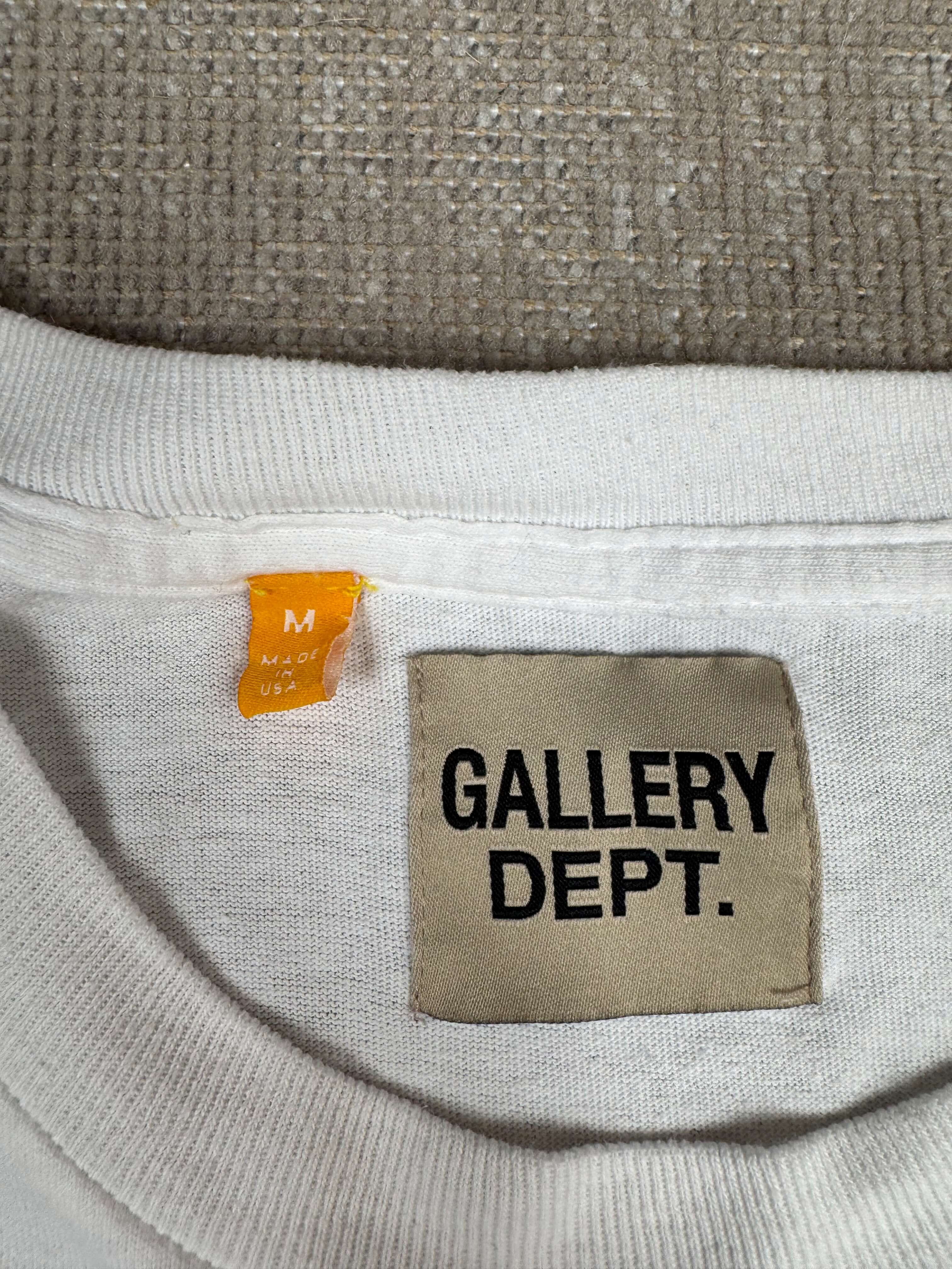 Gallery Dept Souvenir Long Sleeve T-Shirt - White Gallery Dept