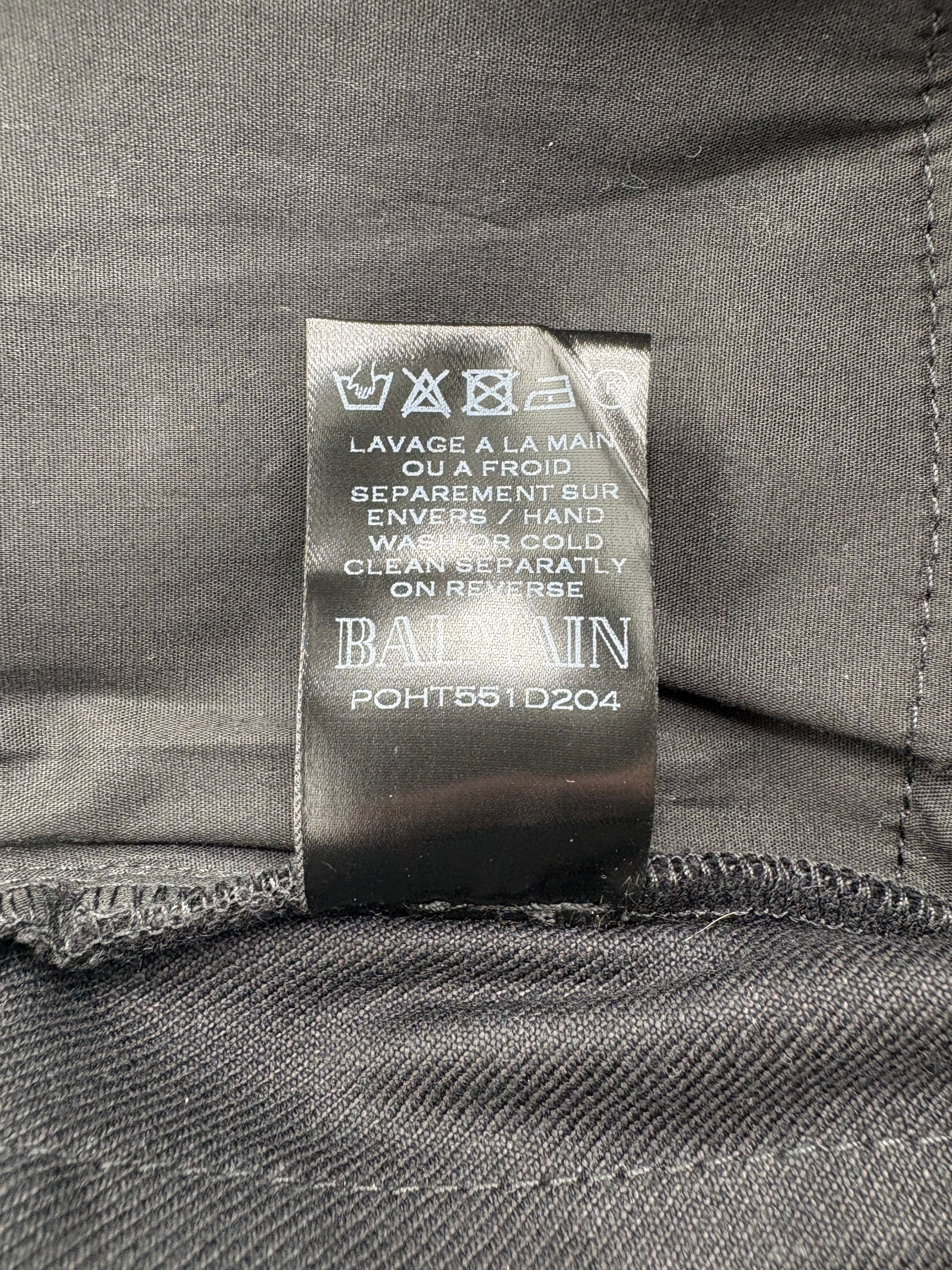Balmain Bikers Jeans - Black (Unused)