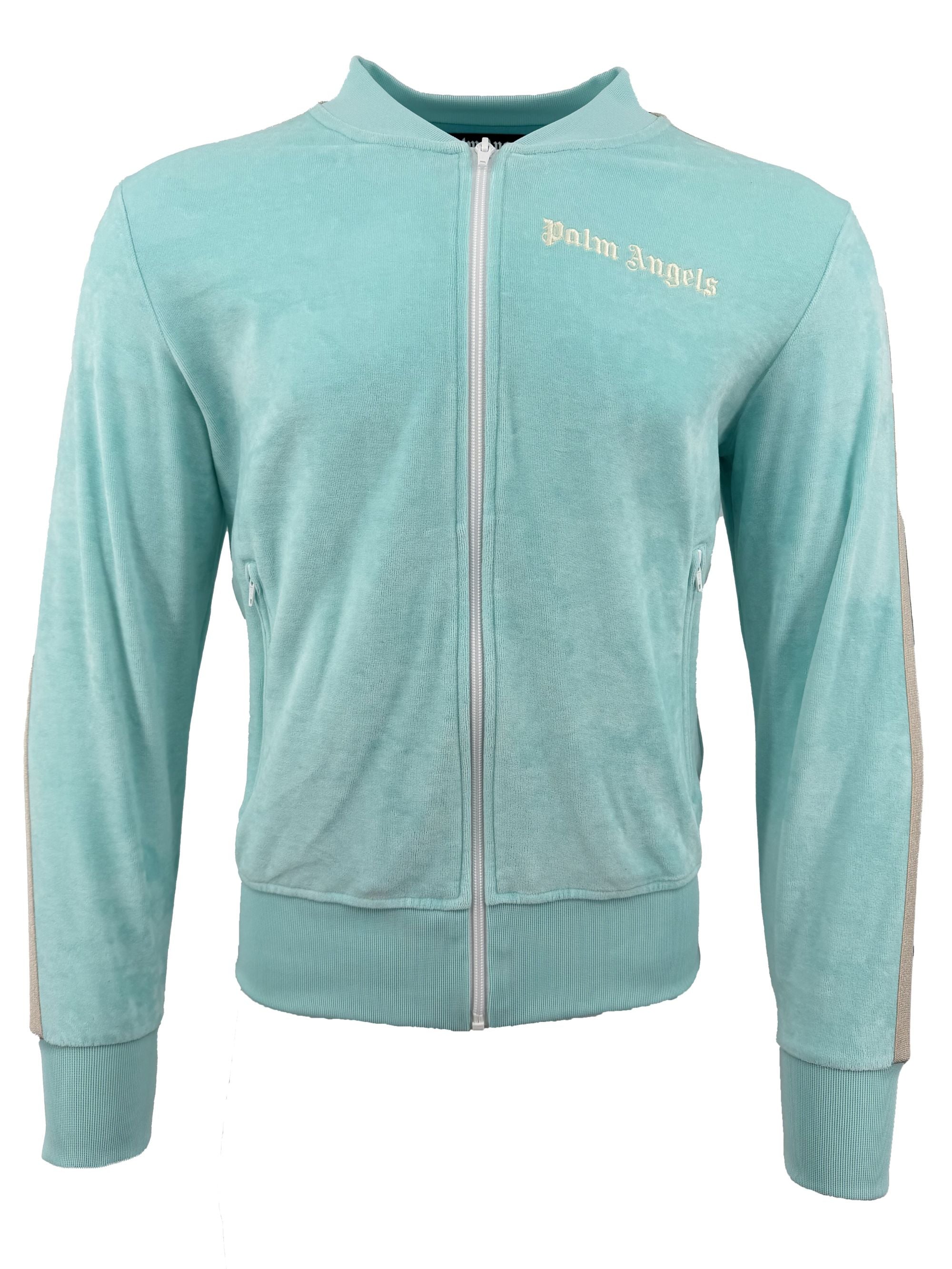 Palm Angels Track Jacket - Teal Palm Angels