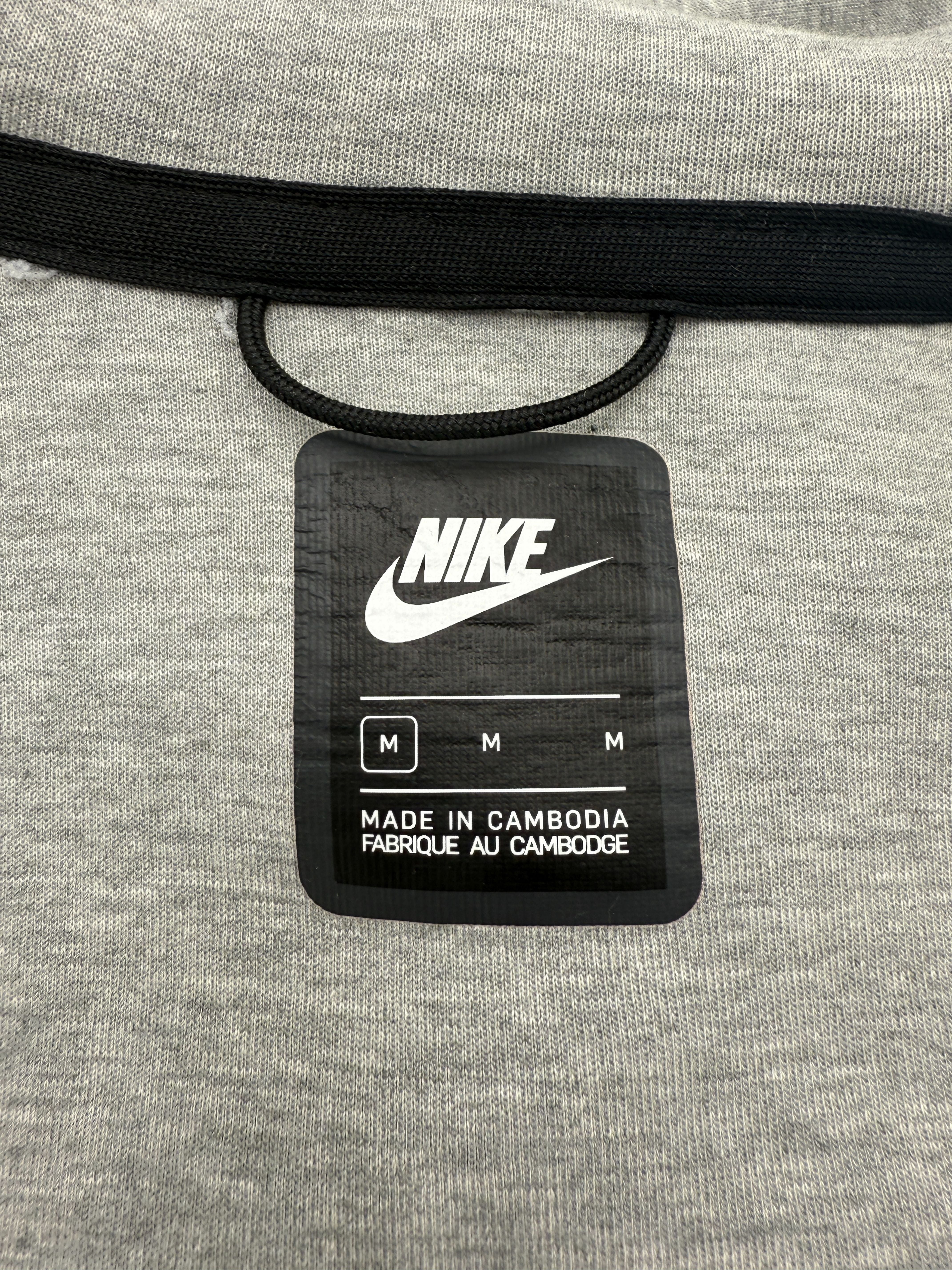 Nike Tech Fleece Full-Zip Hoodie - Grey Nike