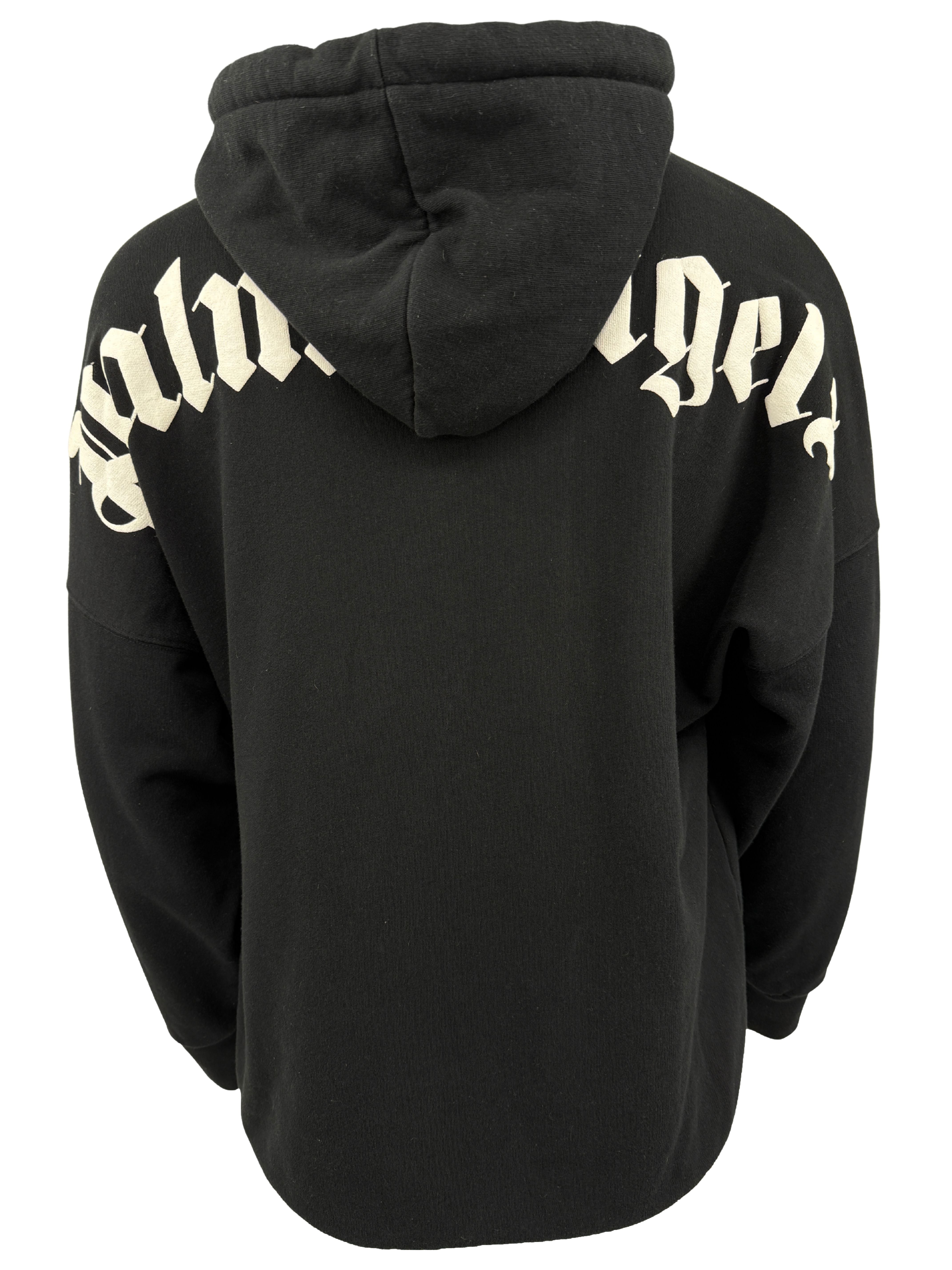 Palm Angels Logo Hoodie - Black Palm Angels