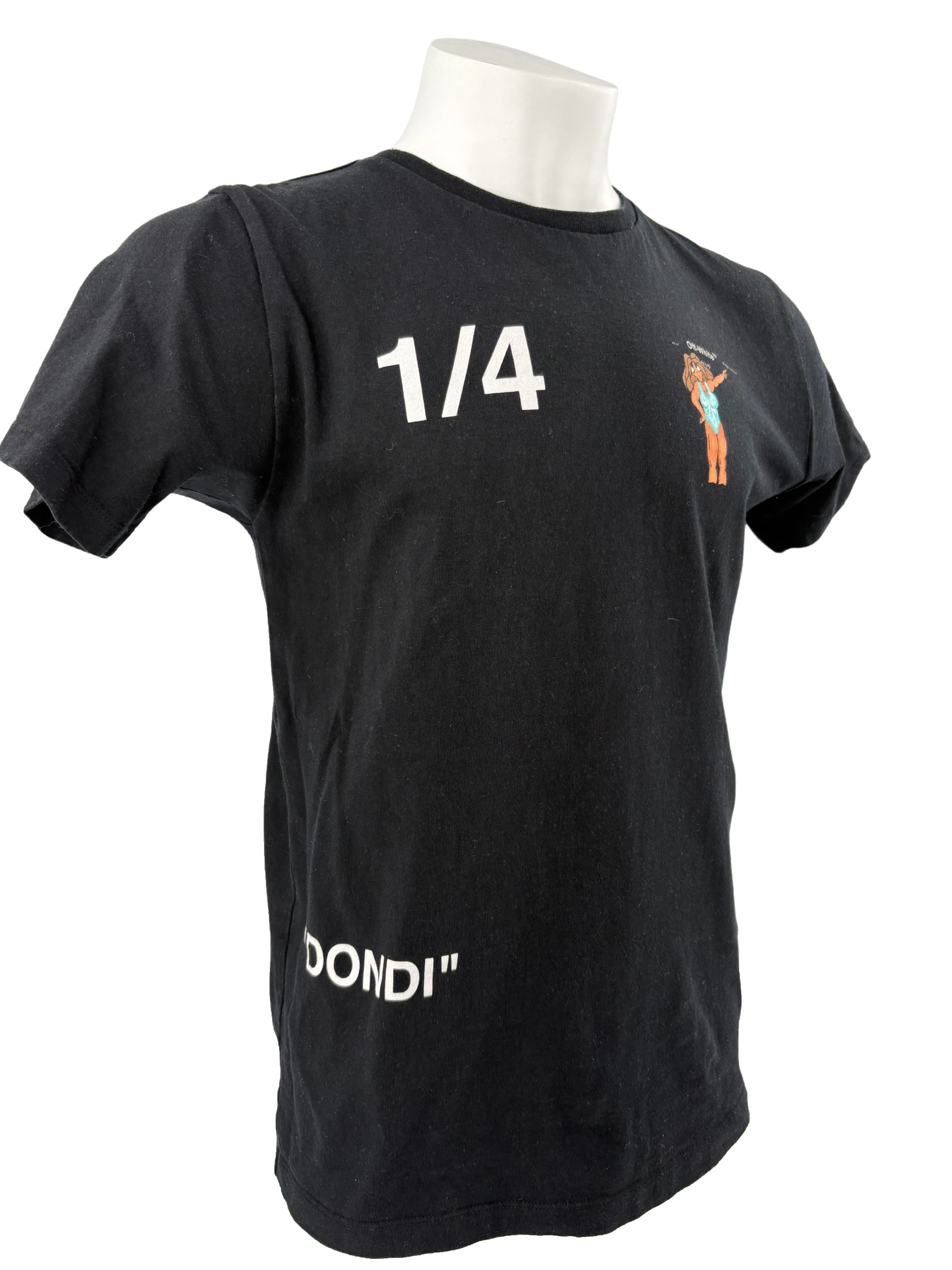 Off-White X Dondi Graffiti Girl T-Shirt - Black Off-White