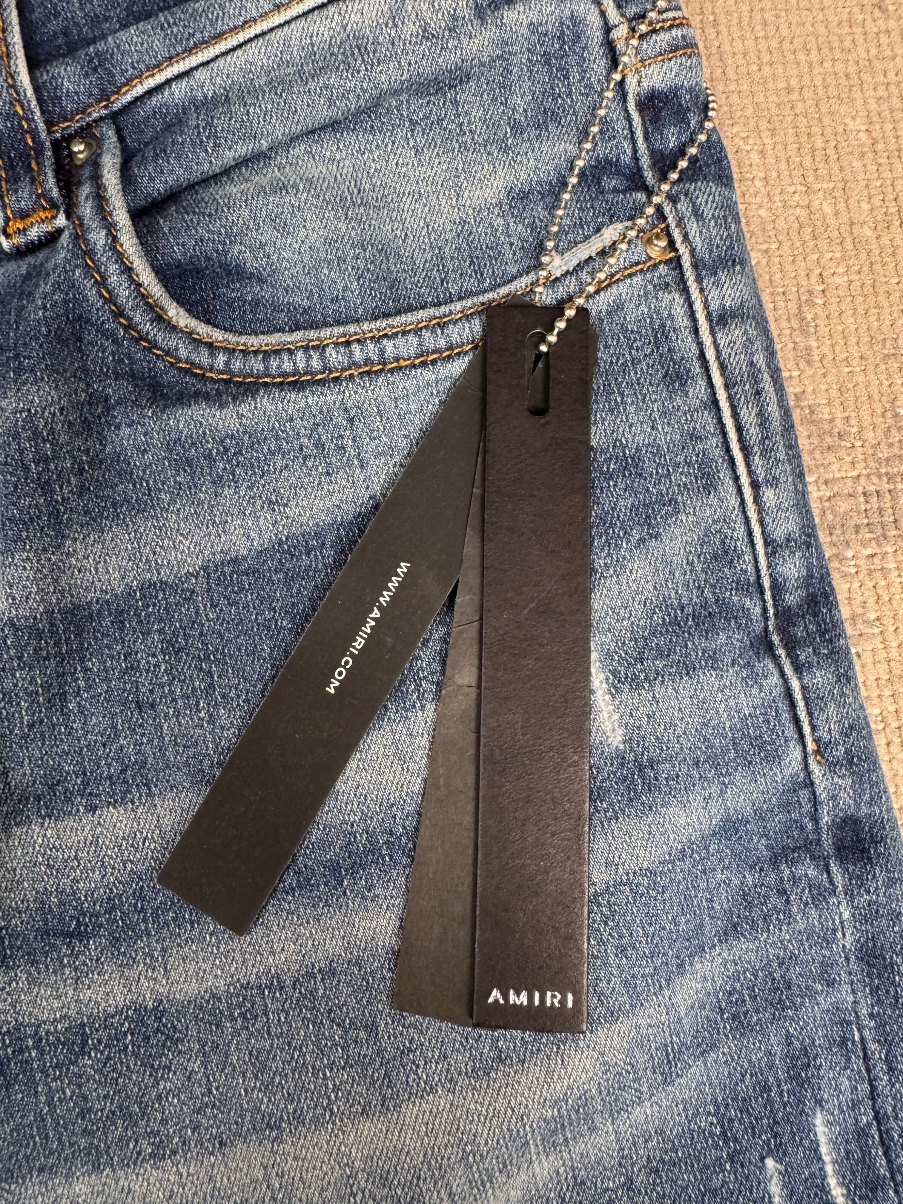 Amiri MX1 Jeans - Dark Blue Amiri