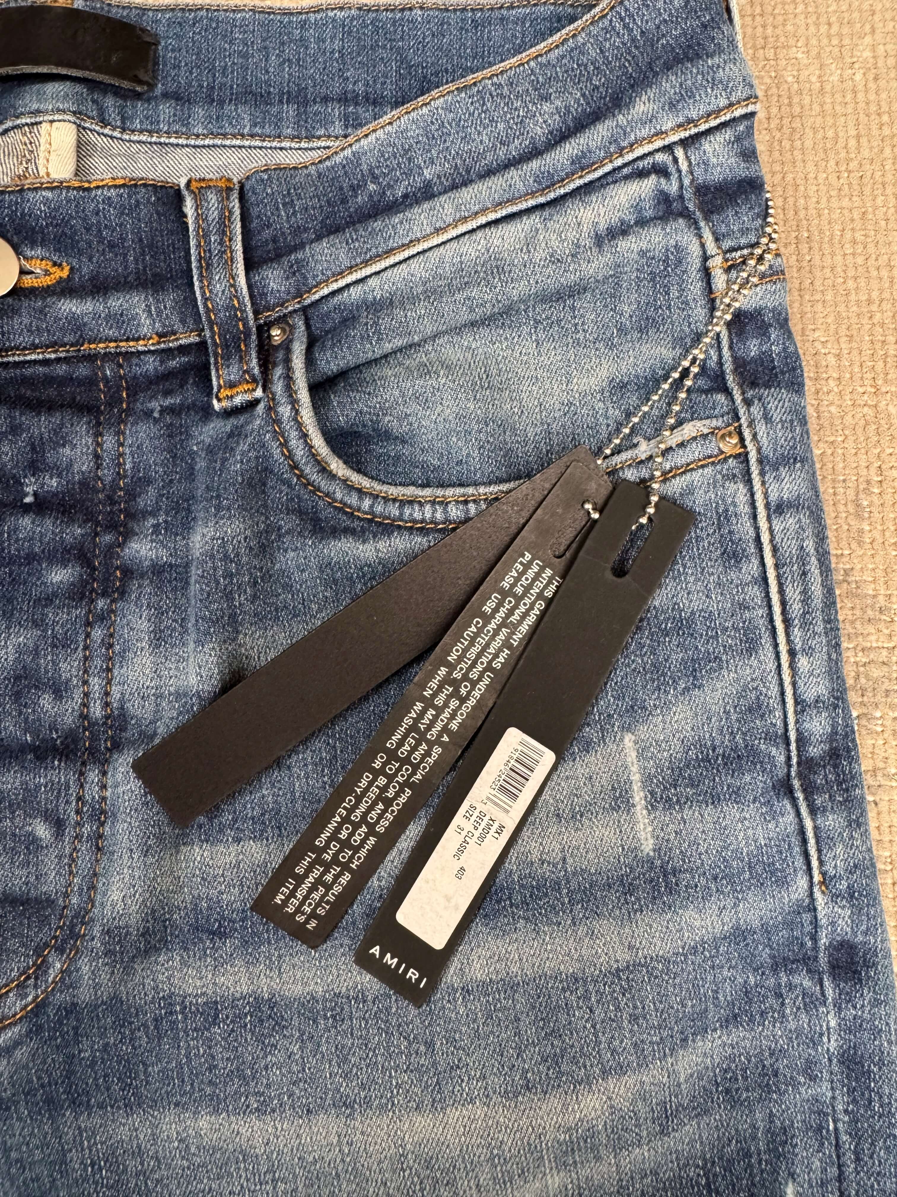 Amiri MX1 Jeans - Dark Blue Amiri