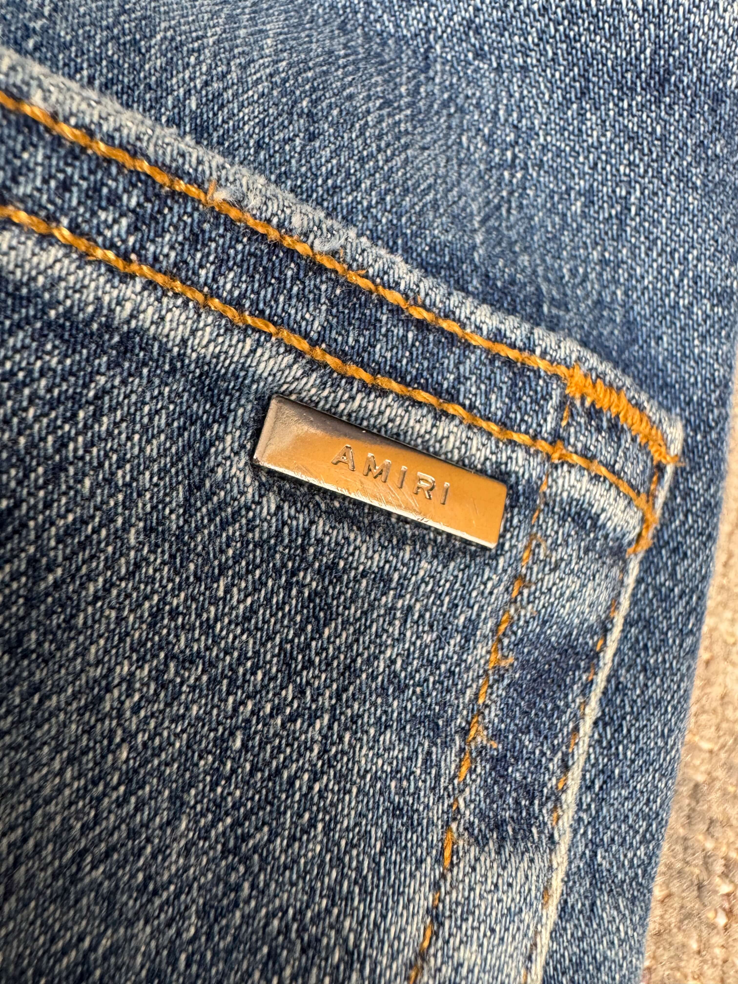 Amiri MX1 Jeans - Dark Blue Amiri