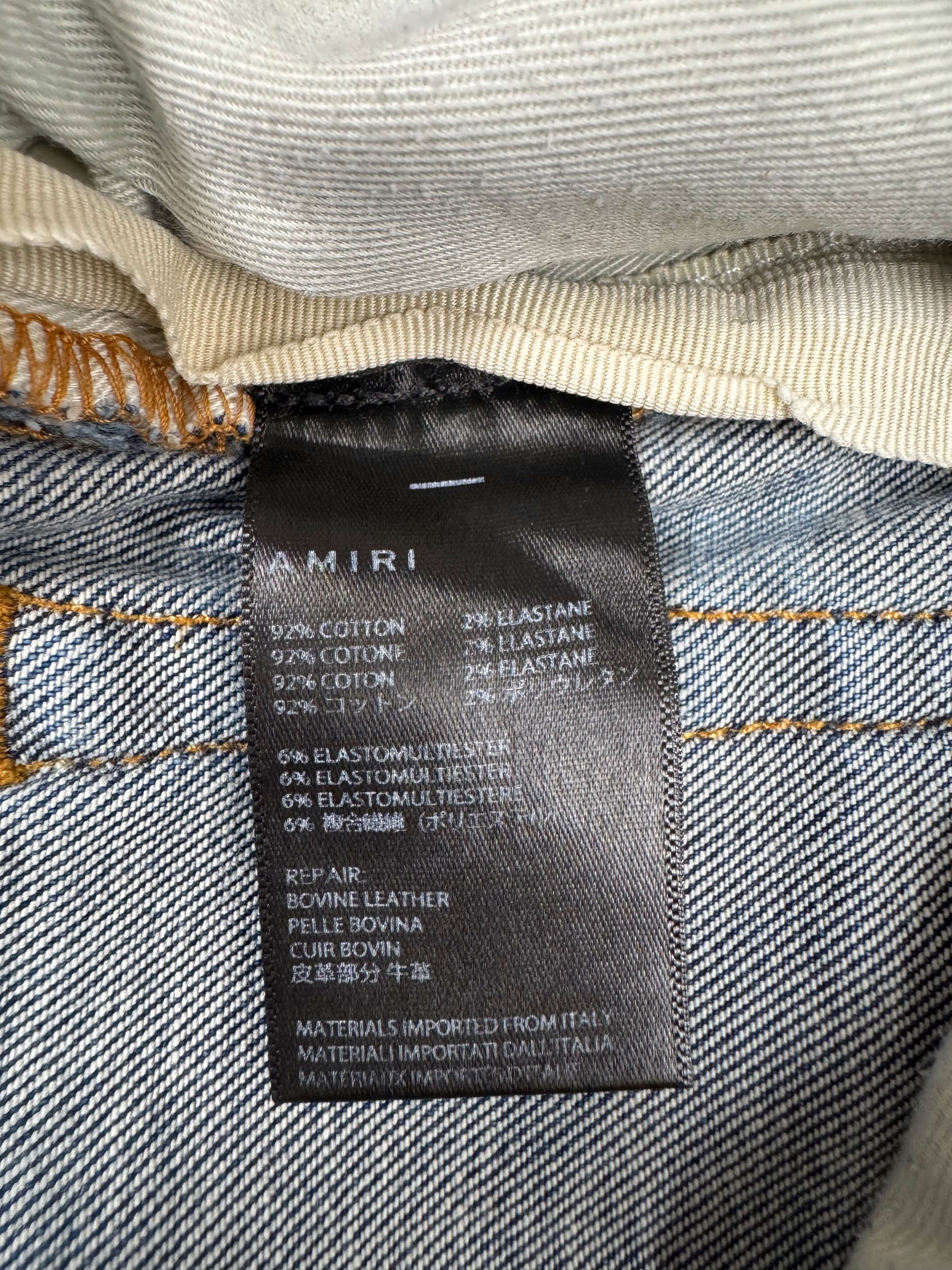 Amiri MX1 Jeans - Dark Blue Amiri