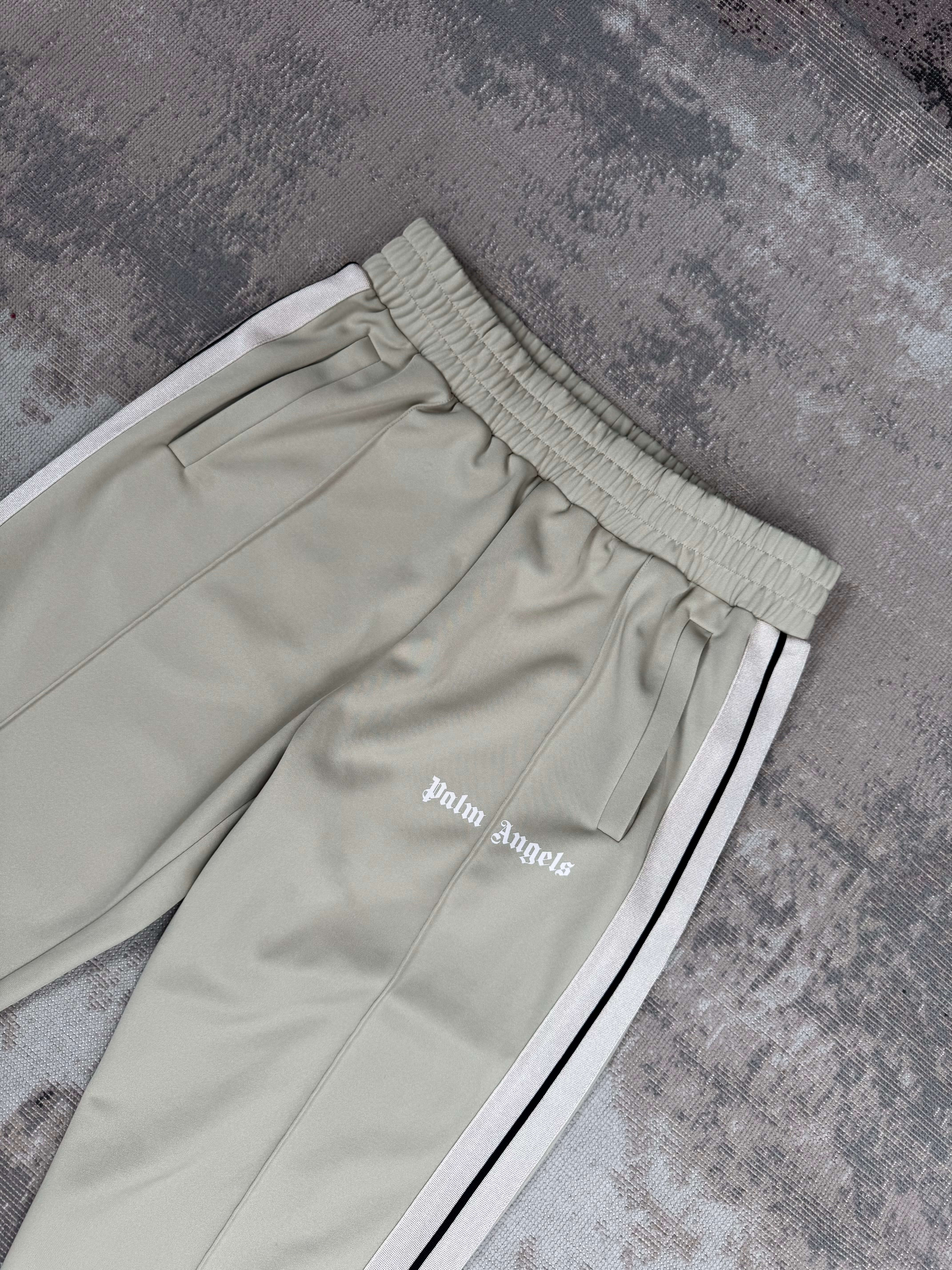 Palm Angels Track Joggers - Beige Palm Angels