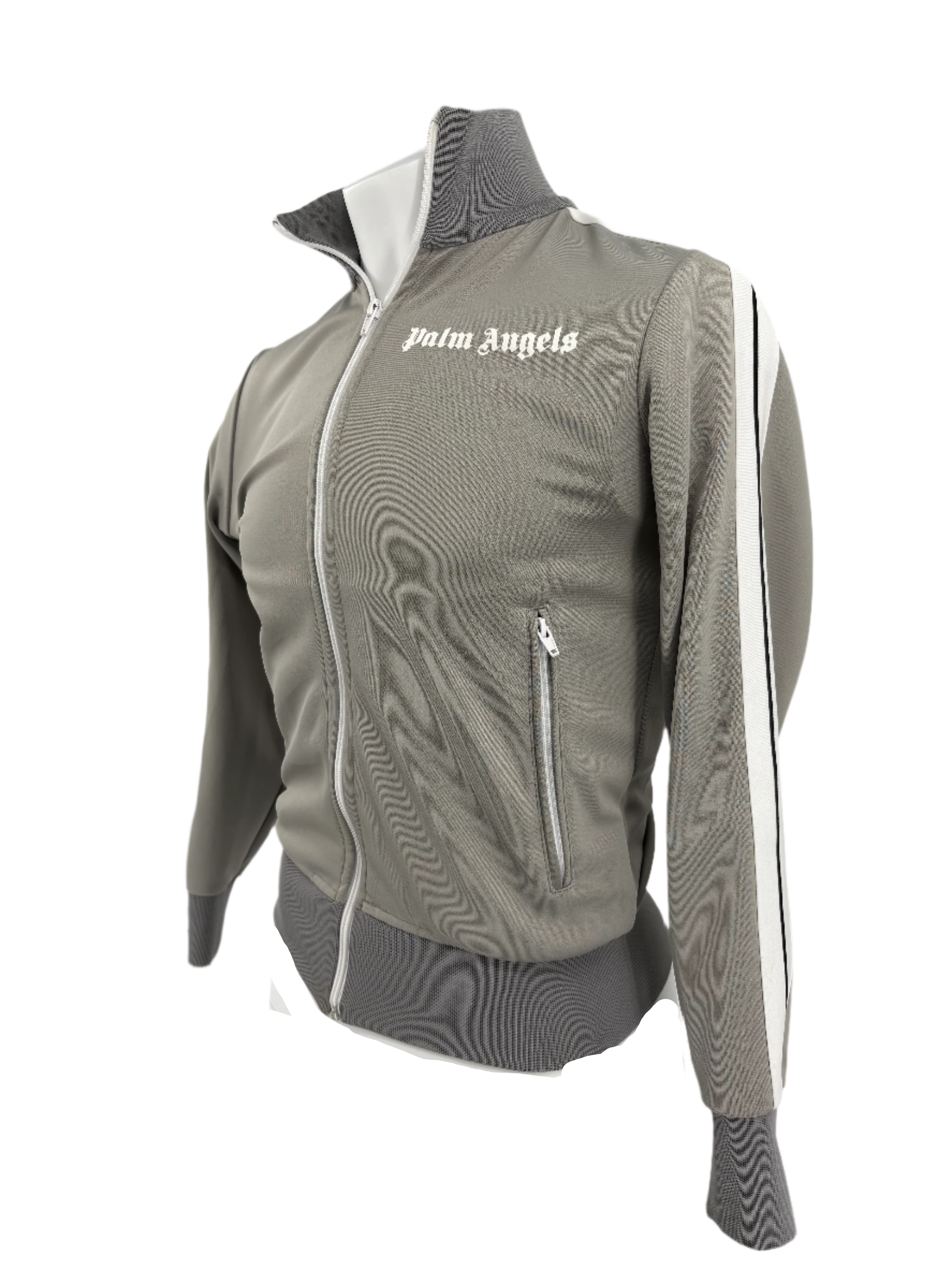 Palm Angels Track Jacket - Grey Palm Angels