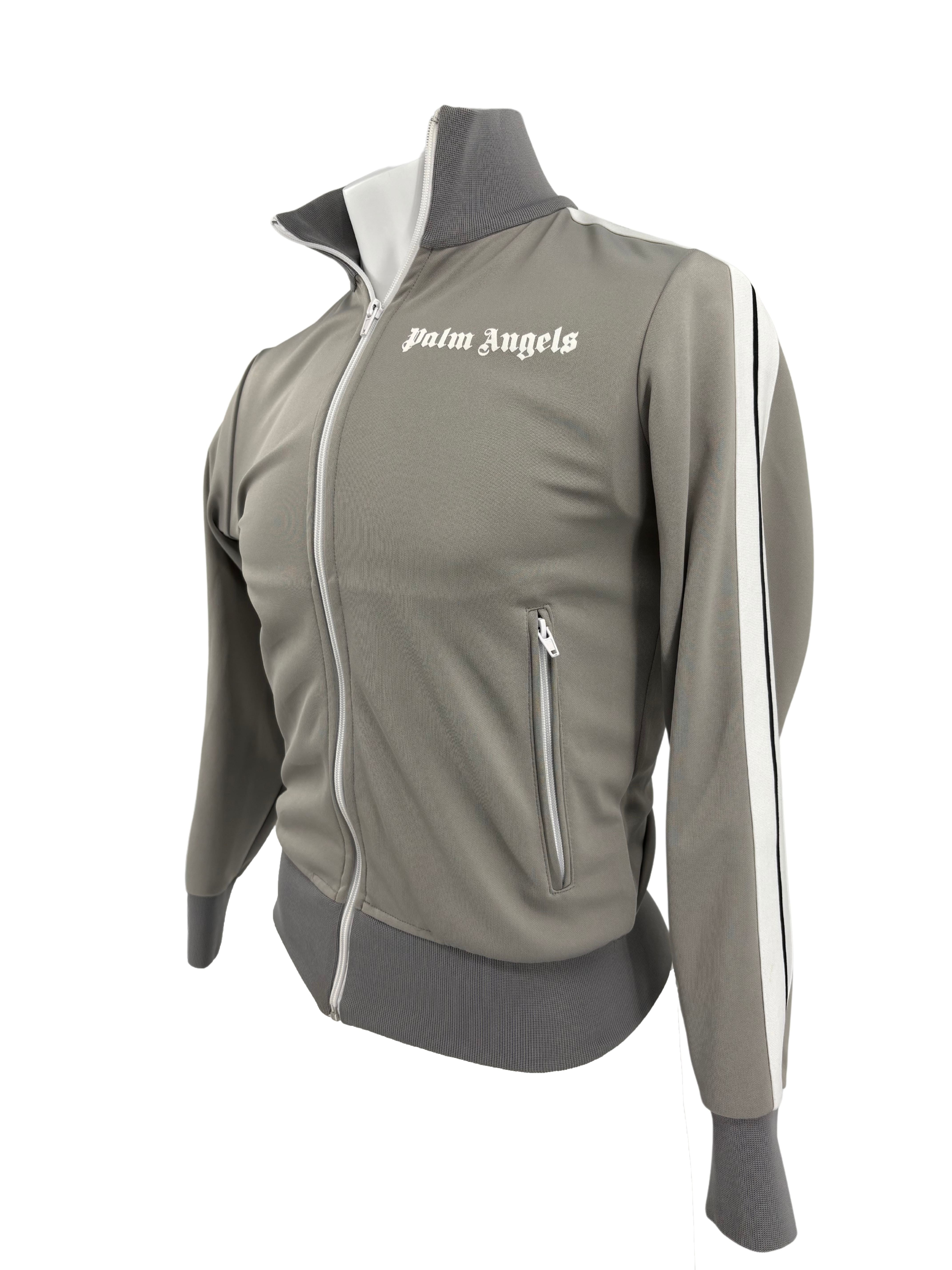 Palm Angels Track Jacket - Grey Palm Angels