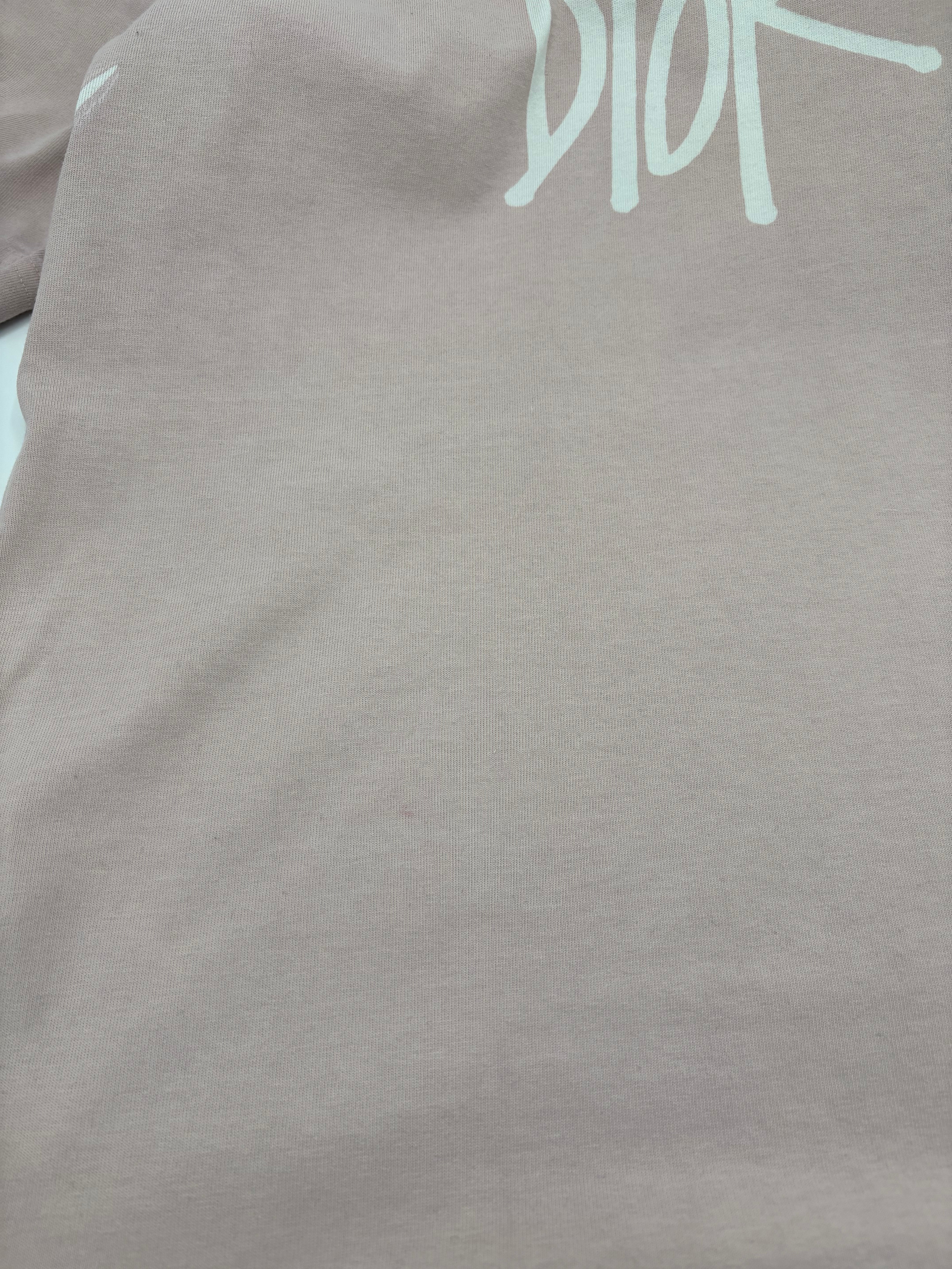 Dior x Stussy T-Shirt - Pink Dior