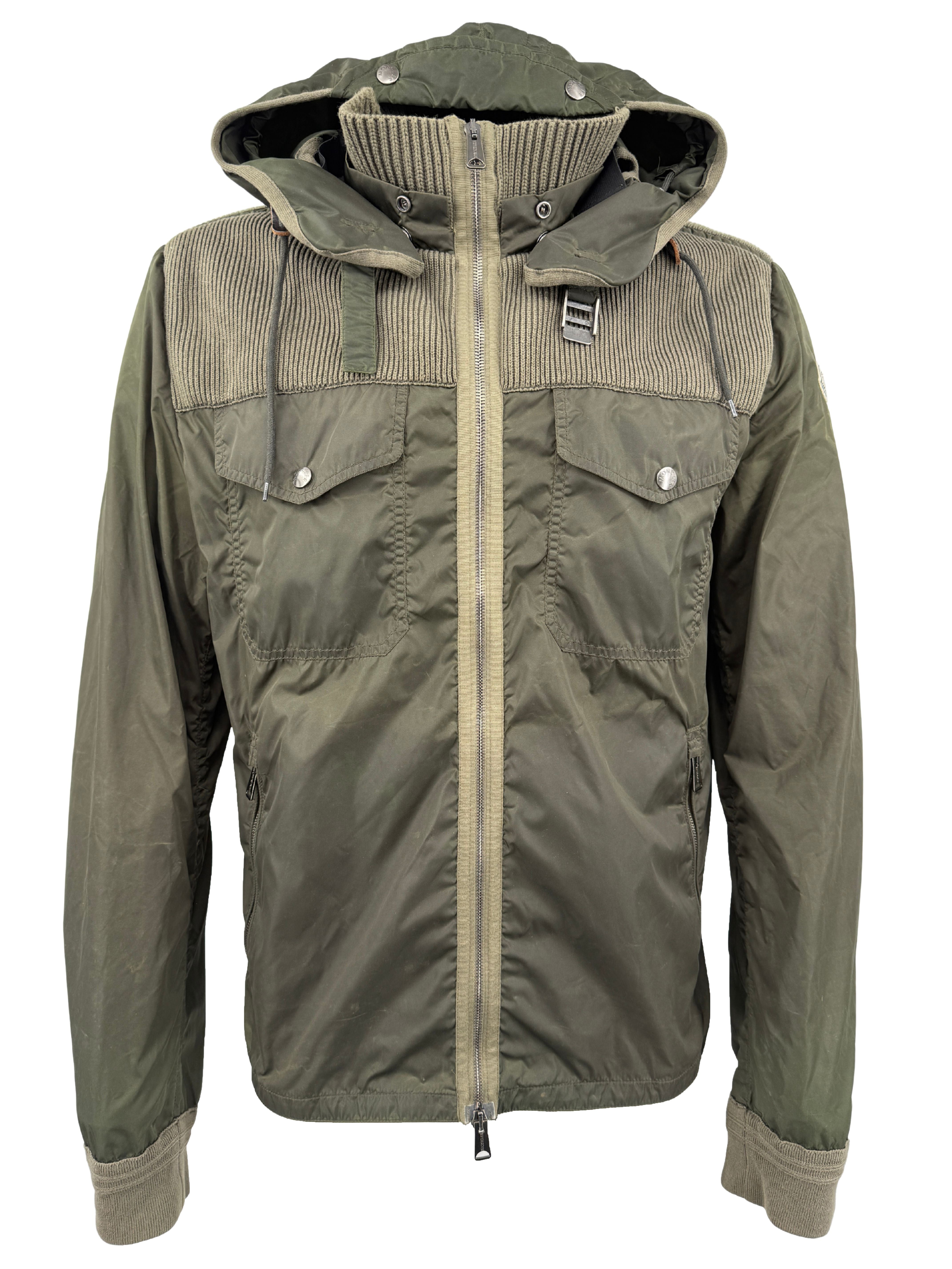 Moncler Dillon Giubbotto Field Jacket - Green Moncler
