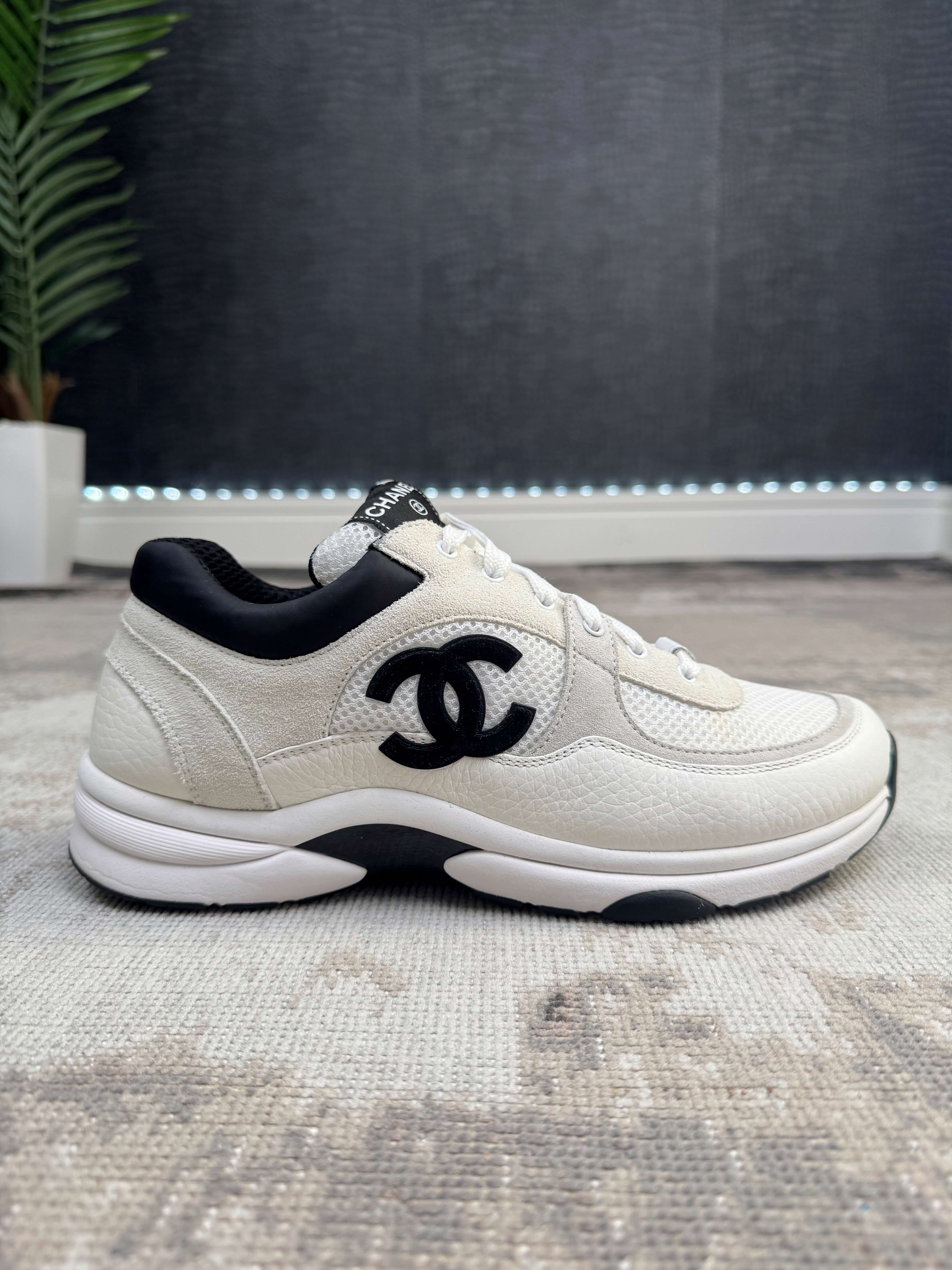 Chanel CC Runners - White Chanel