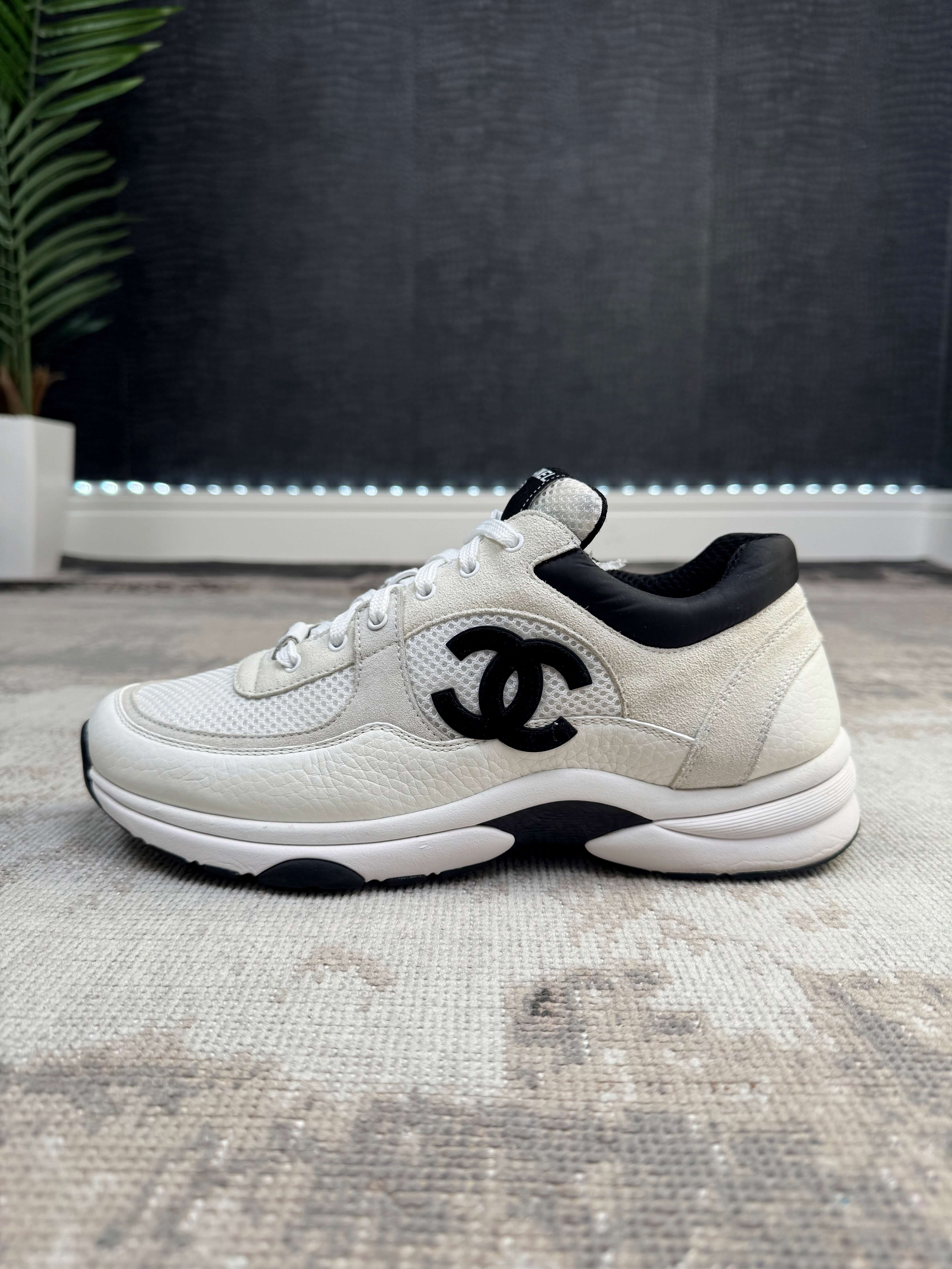Chanel CC Runners - White Chanel