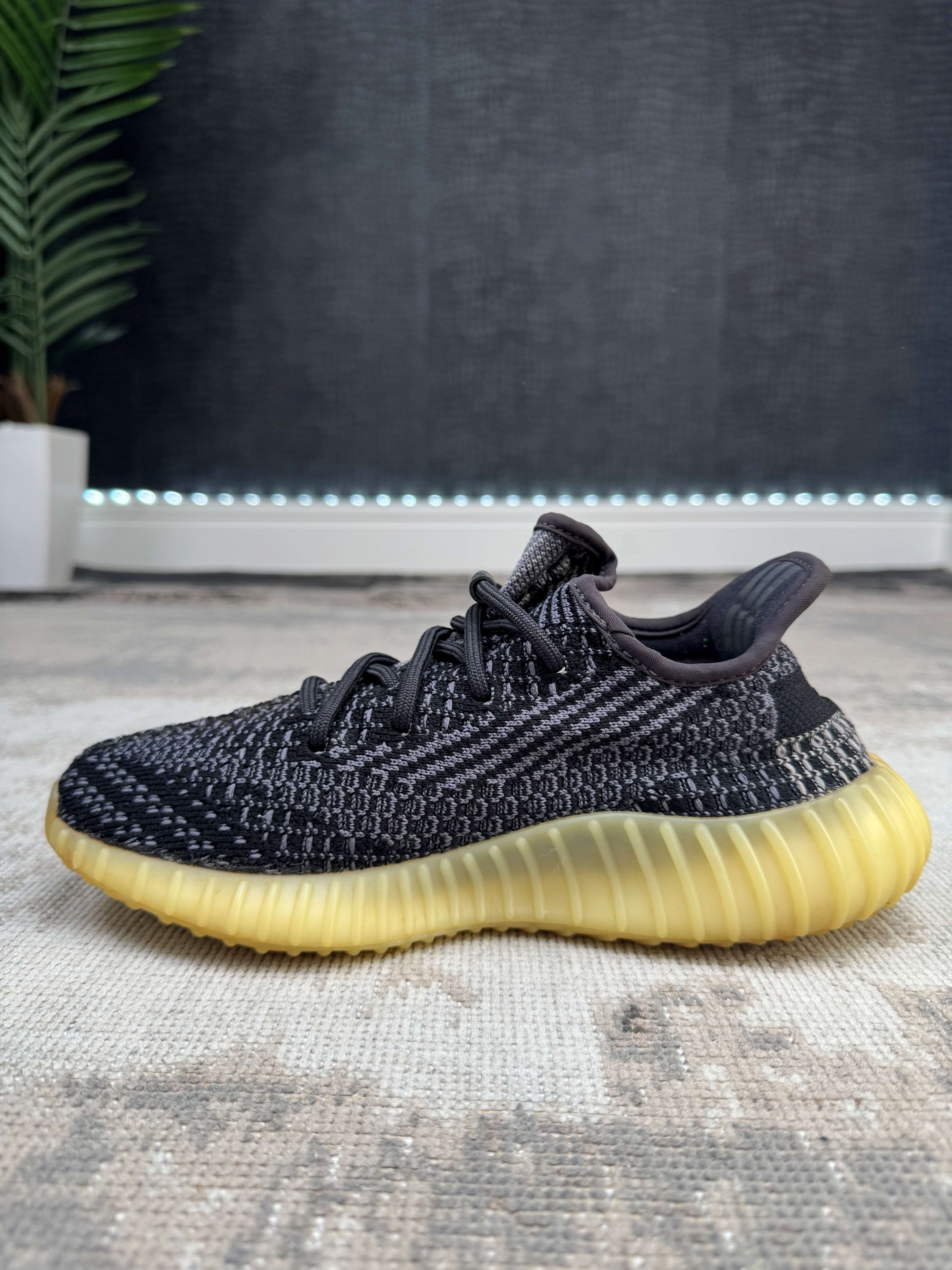 WOMENS - Yeezy 350 V2 Carbon Trainers Yeezy