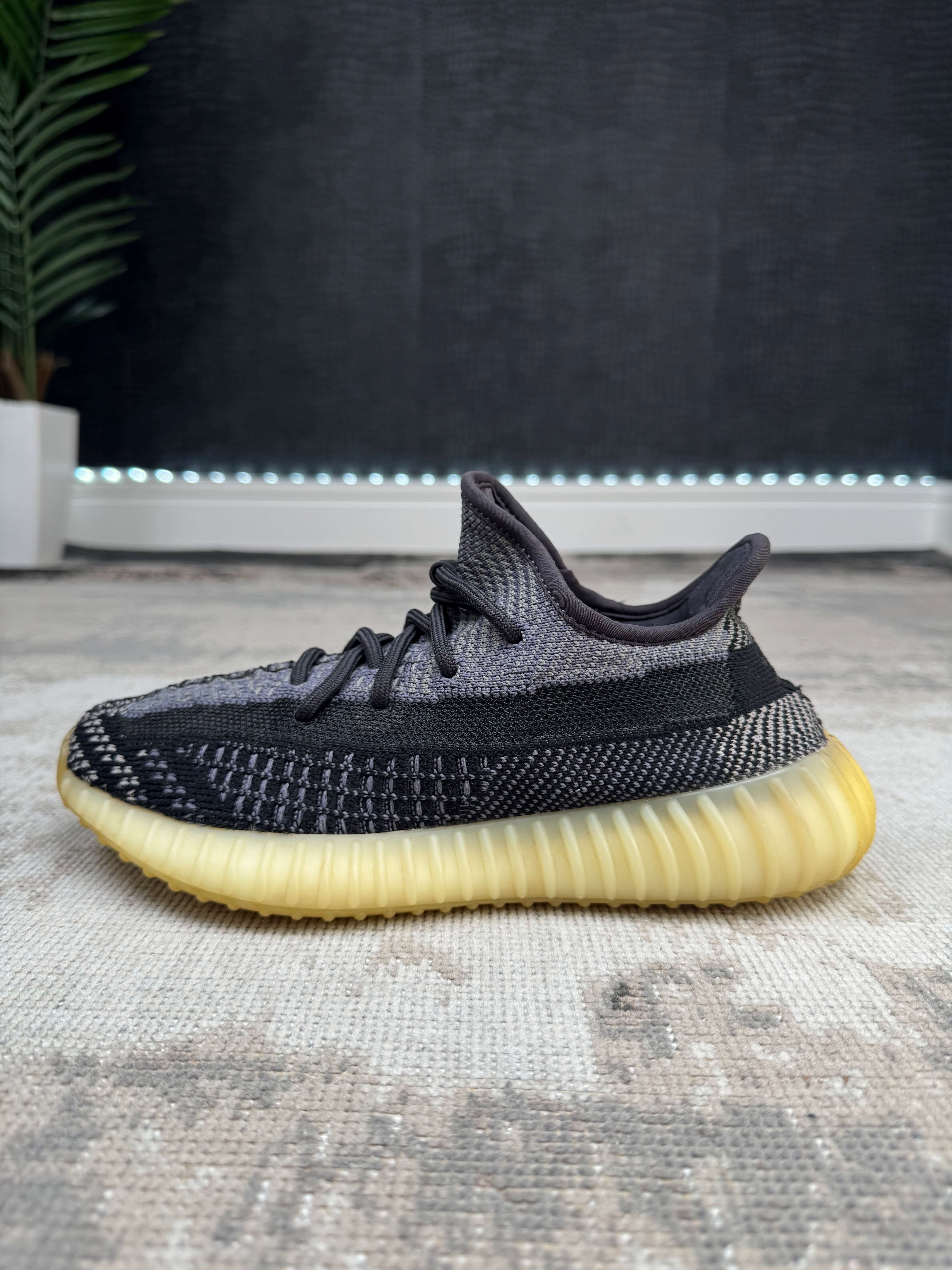 WOMENS - Yeezy 350 V2 Carbon Trainers Yeezy