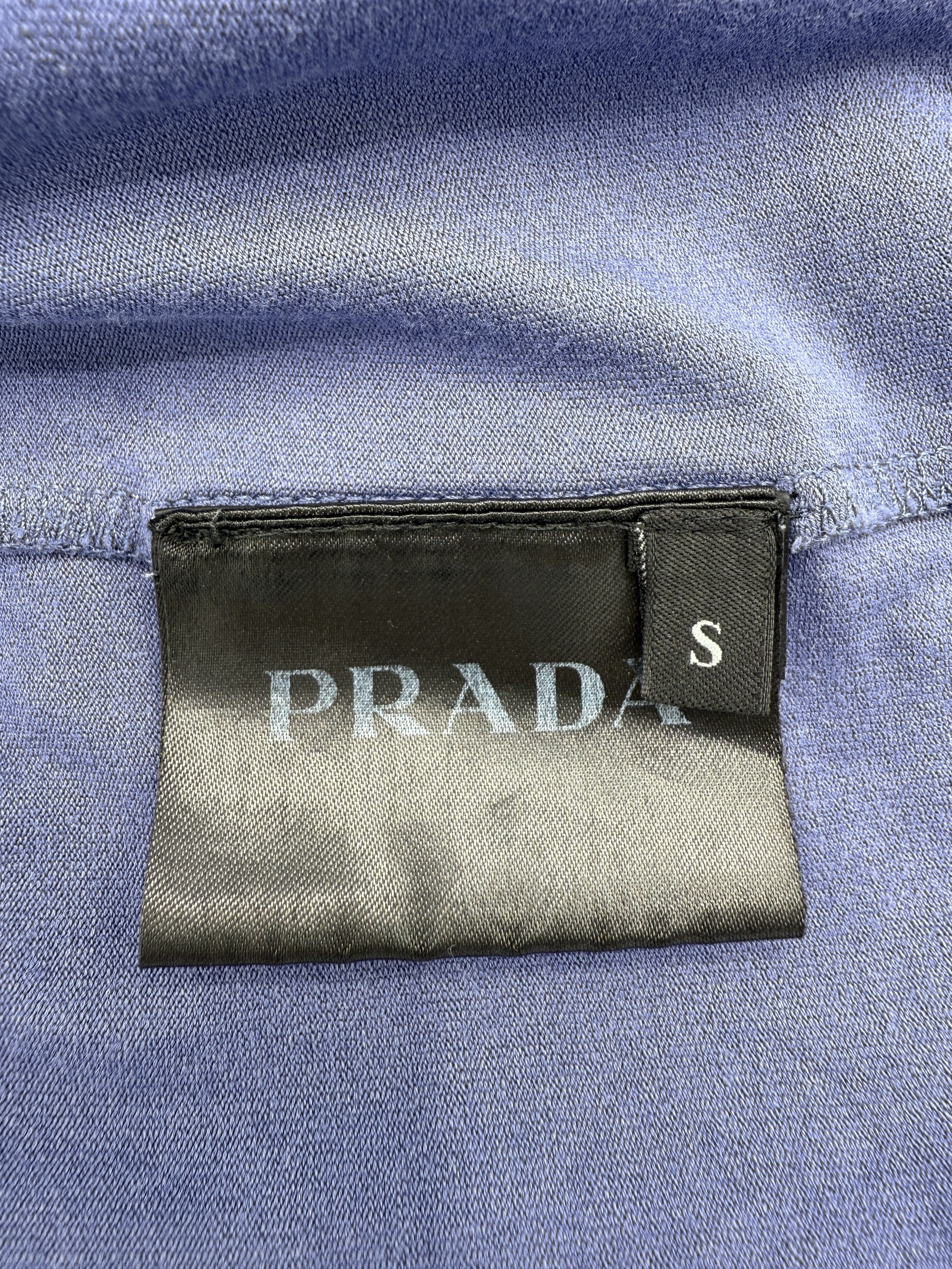 Prada Nylon Pocket T-Shirt - Blue Prada