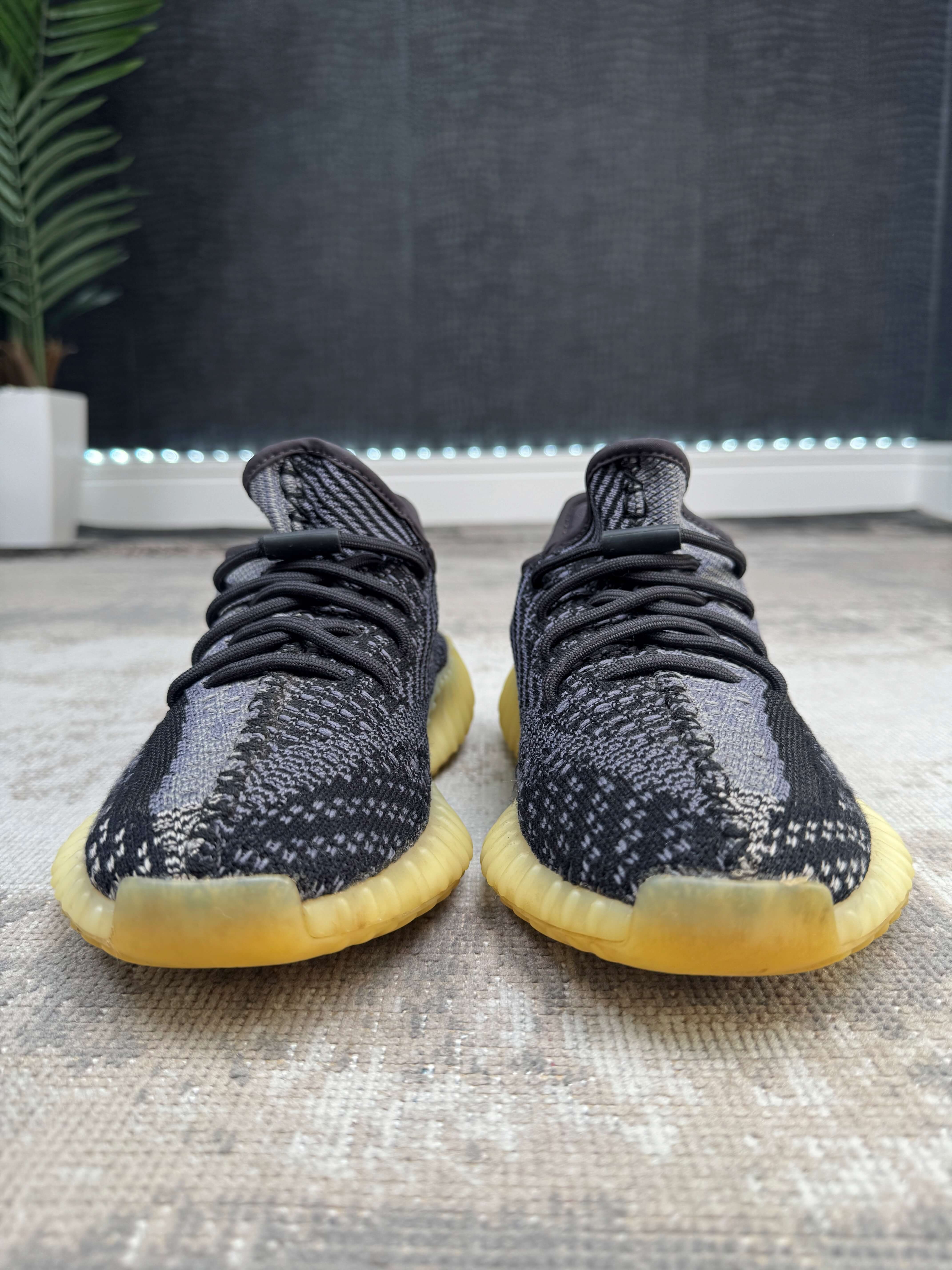 WOMENS - Yeezy 350 V2 Carbon Trainers Yeezy
