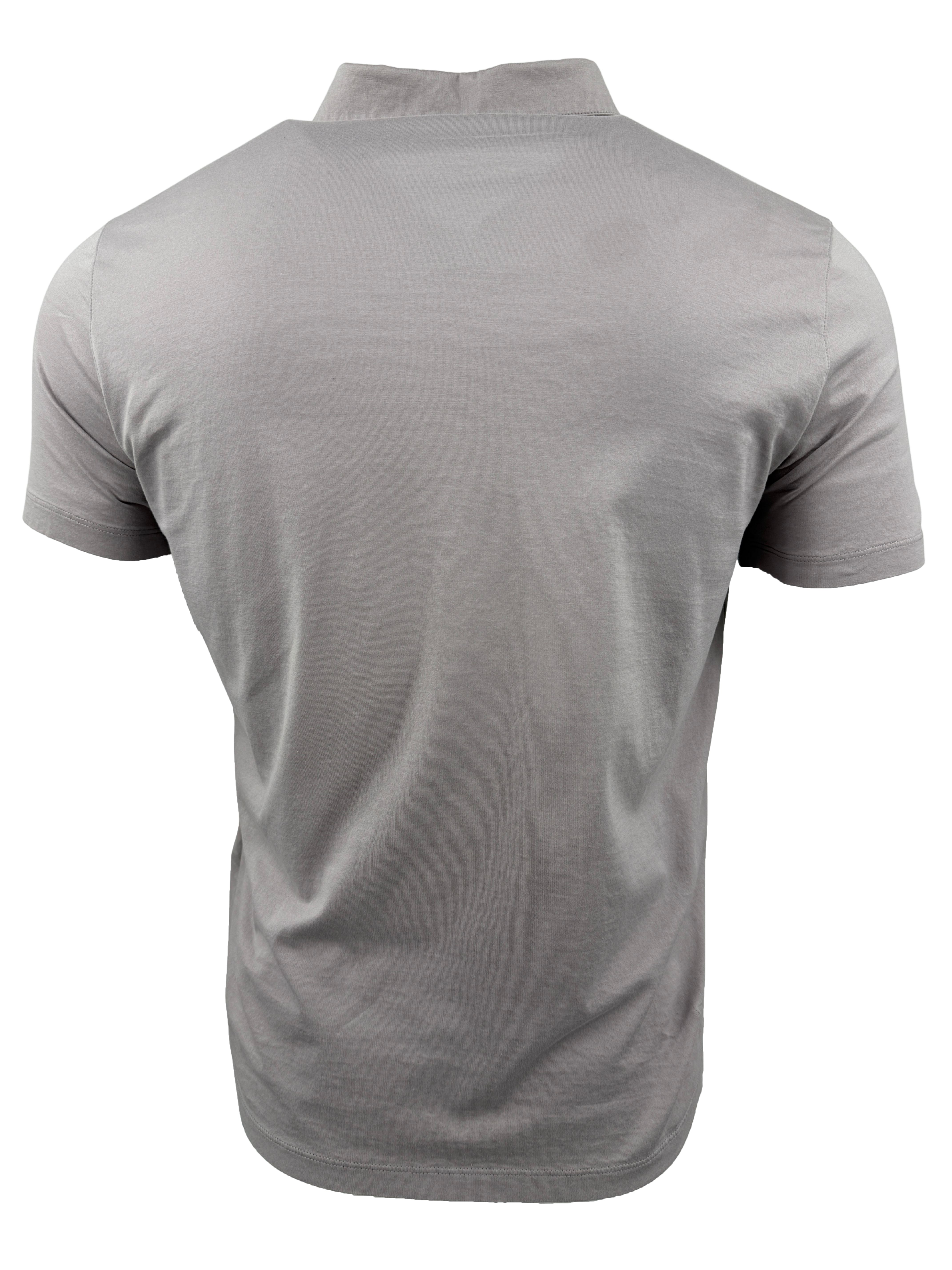 Prada Pocket Cotton Polo Shirt - Grey Prada