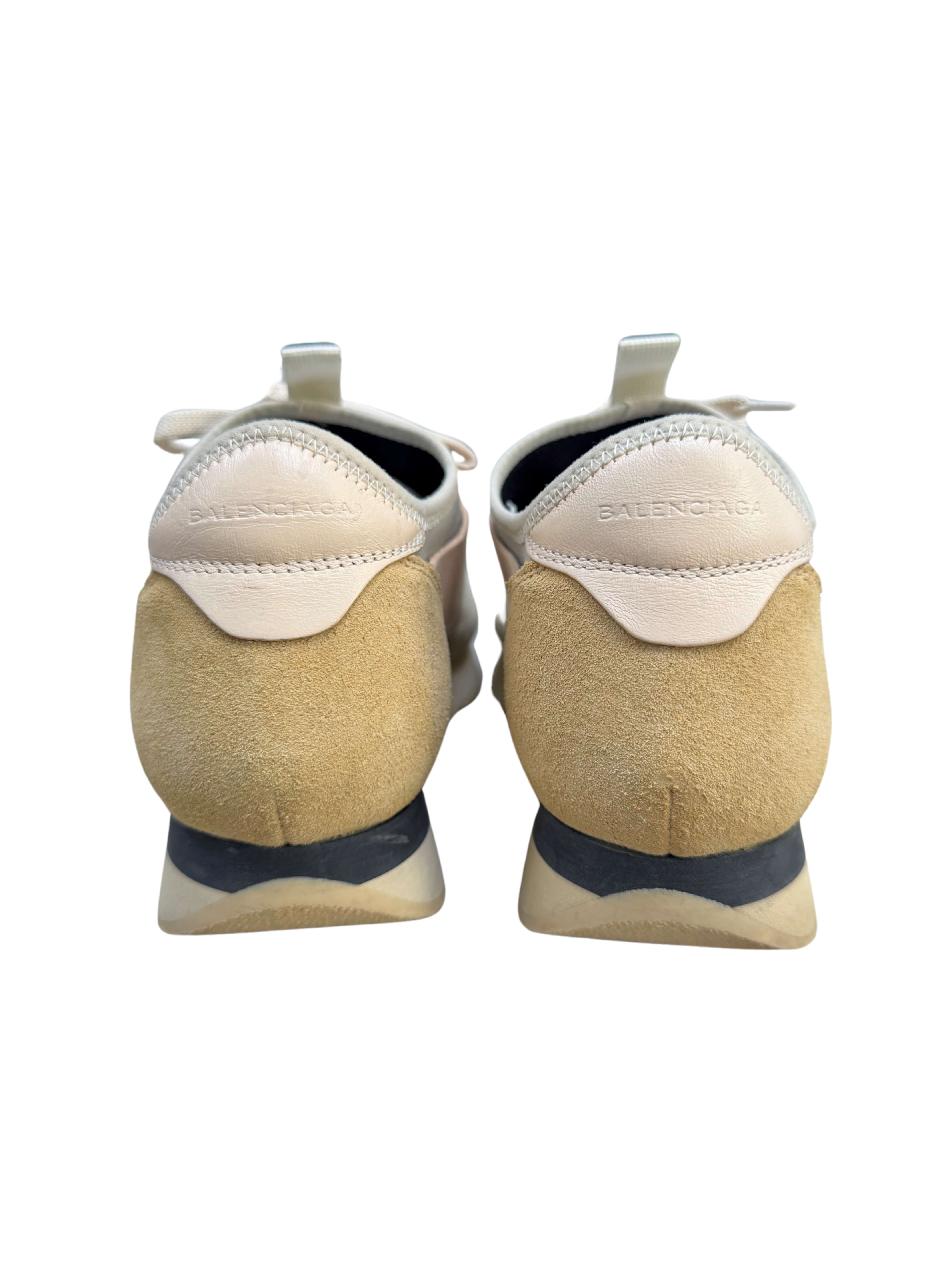WOMEN'S - Balenciaga Race Runners - Nude Pink