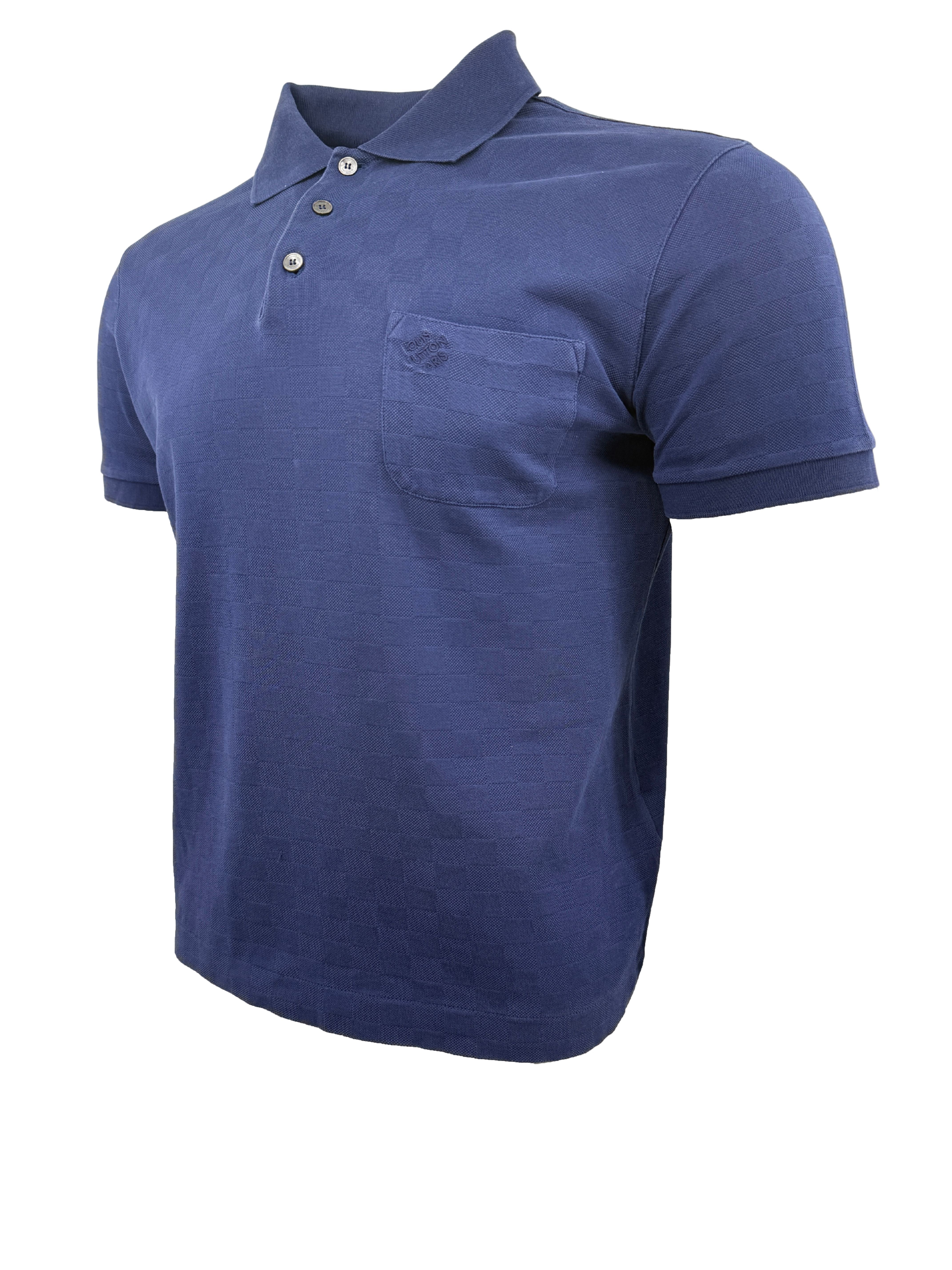 Louis Vuitton Damier Polo Shirt - Blue Louis Vuitton